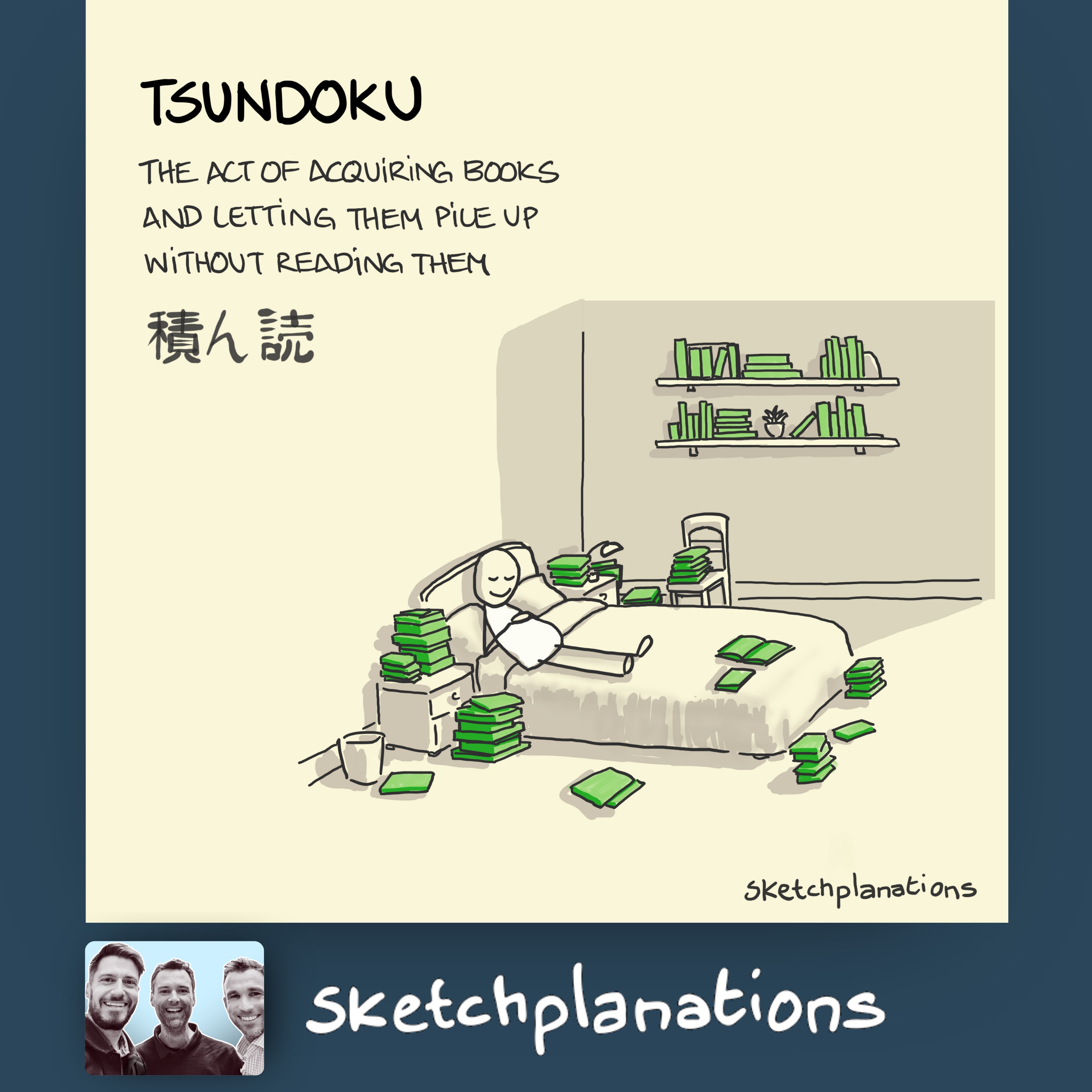 Tsundoku: Do you buy books faster than you can read them? 📚🤔