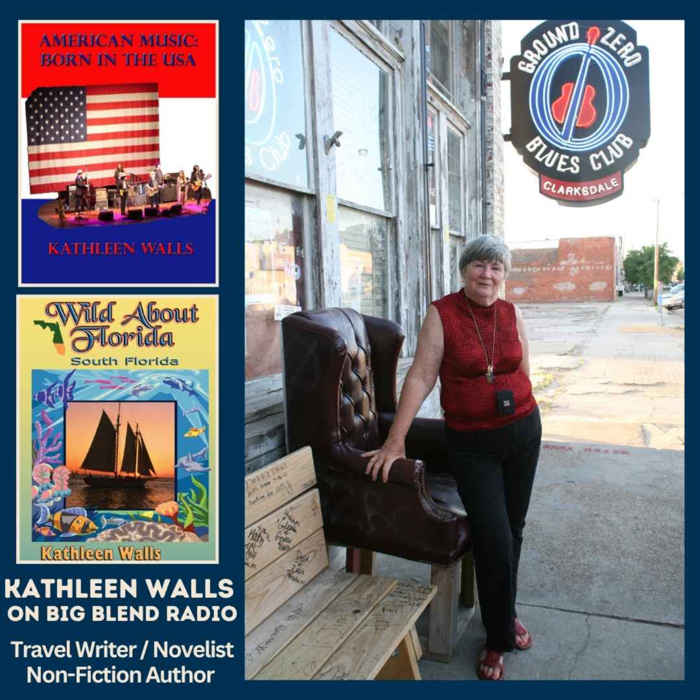 cover art for Kathleen Walls - Travel Writer, Non-Fiction Author and Novelist