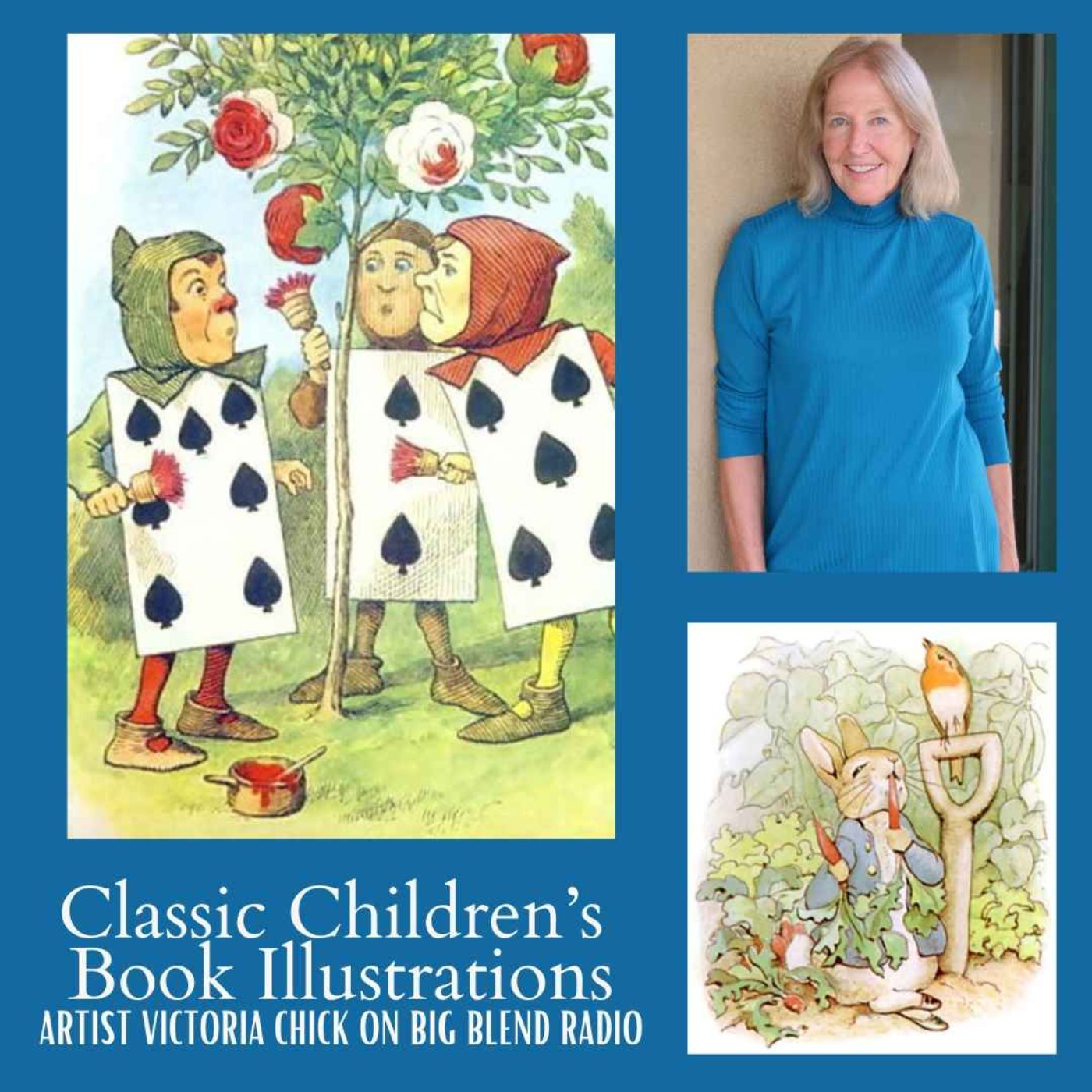 cover art for Victoria Chick - Classic Children’s Book Illustrators