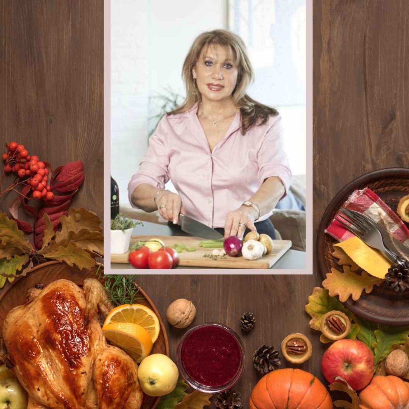 cover art for Ruth Milstein - Healthy and Delicious Thanksgiving Sides