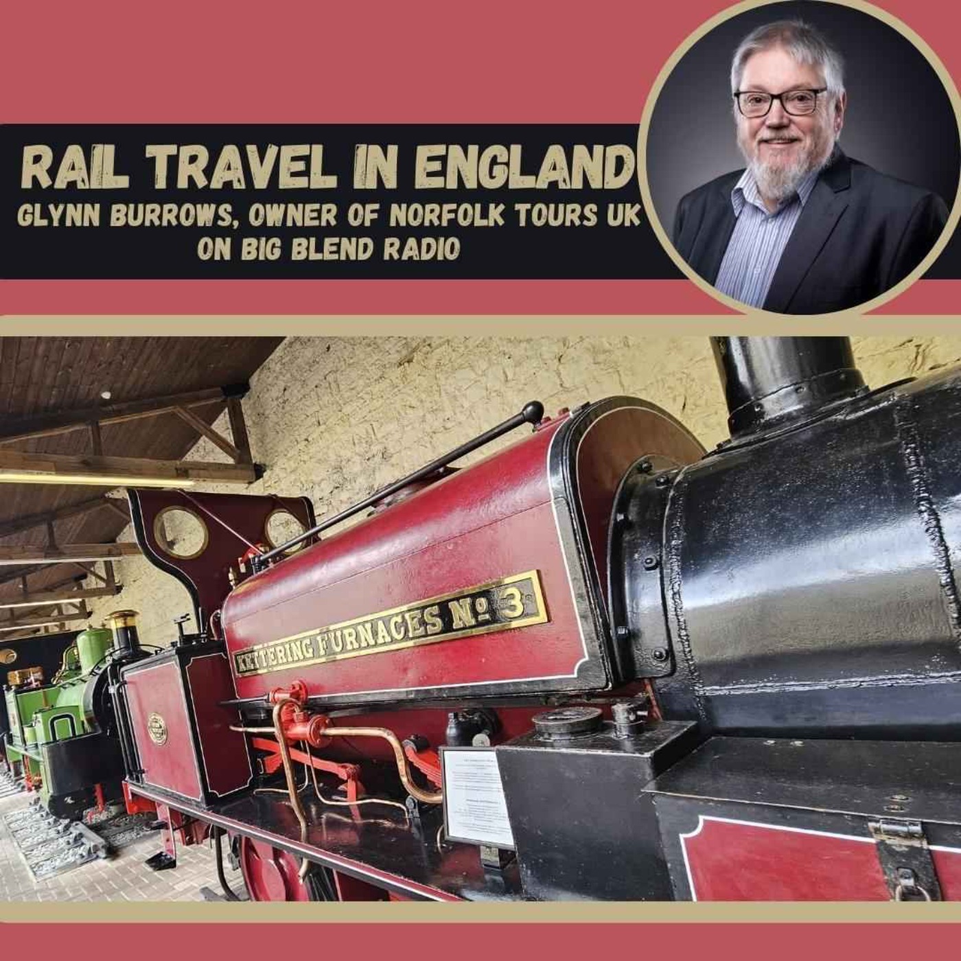 cover art for Glynn Burrows - Rail Travel in England