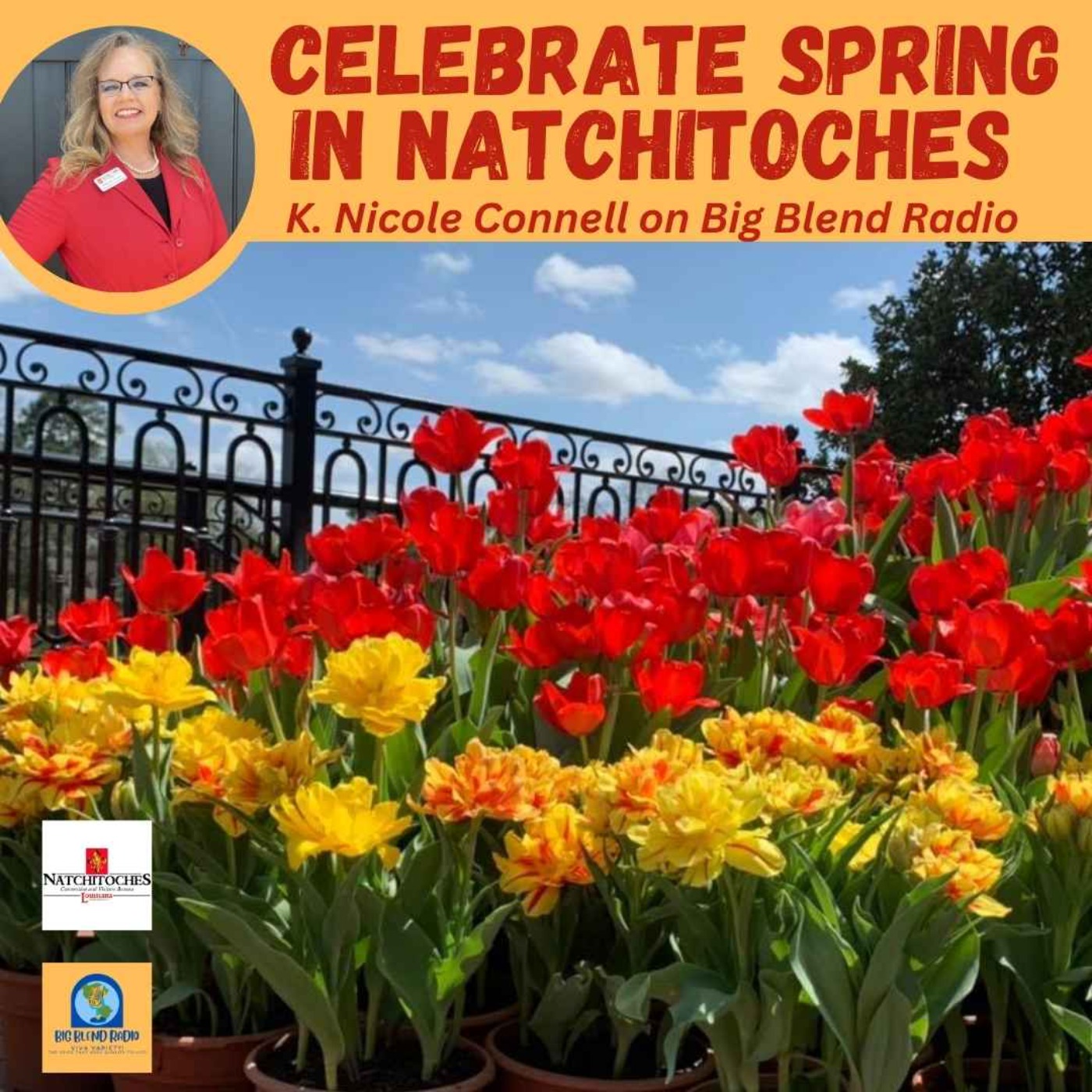 cover art for Celebrate Spring 2024 in Natchitoches, Louisiana