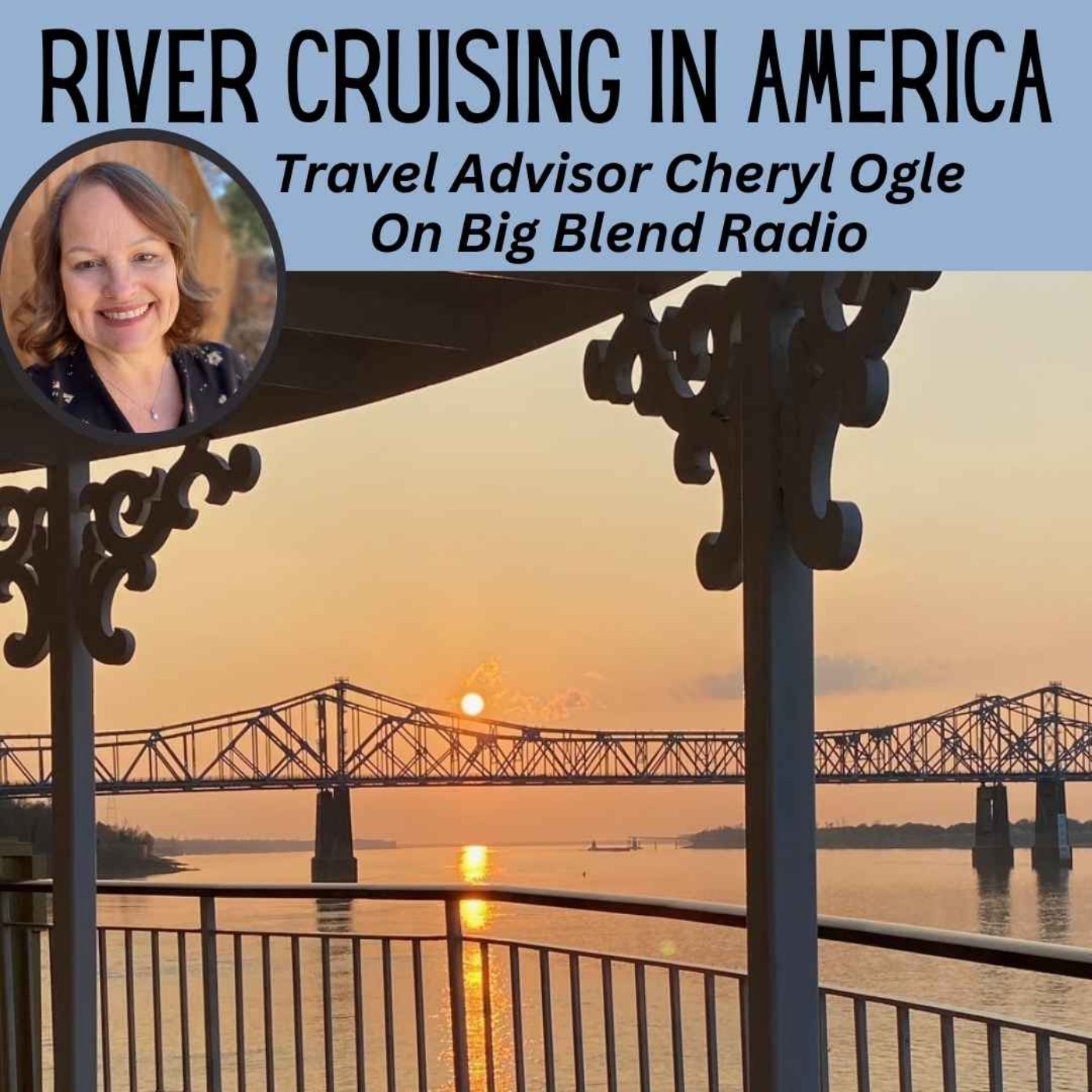 cover art for Cheryl Ogle - River Cruising in America