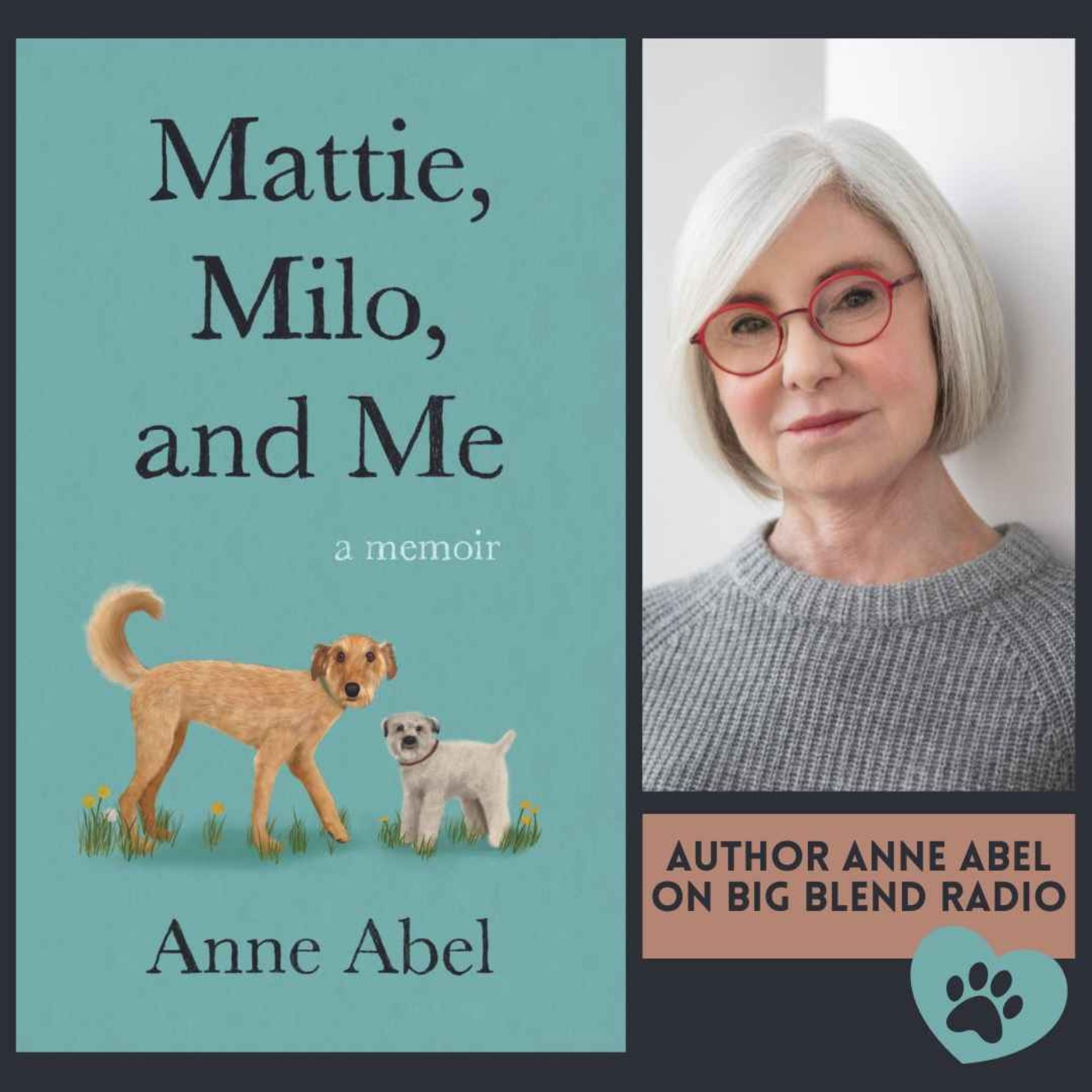 cover art for Author Anne Abel - Mattie, Milo & Me