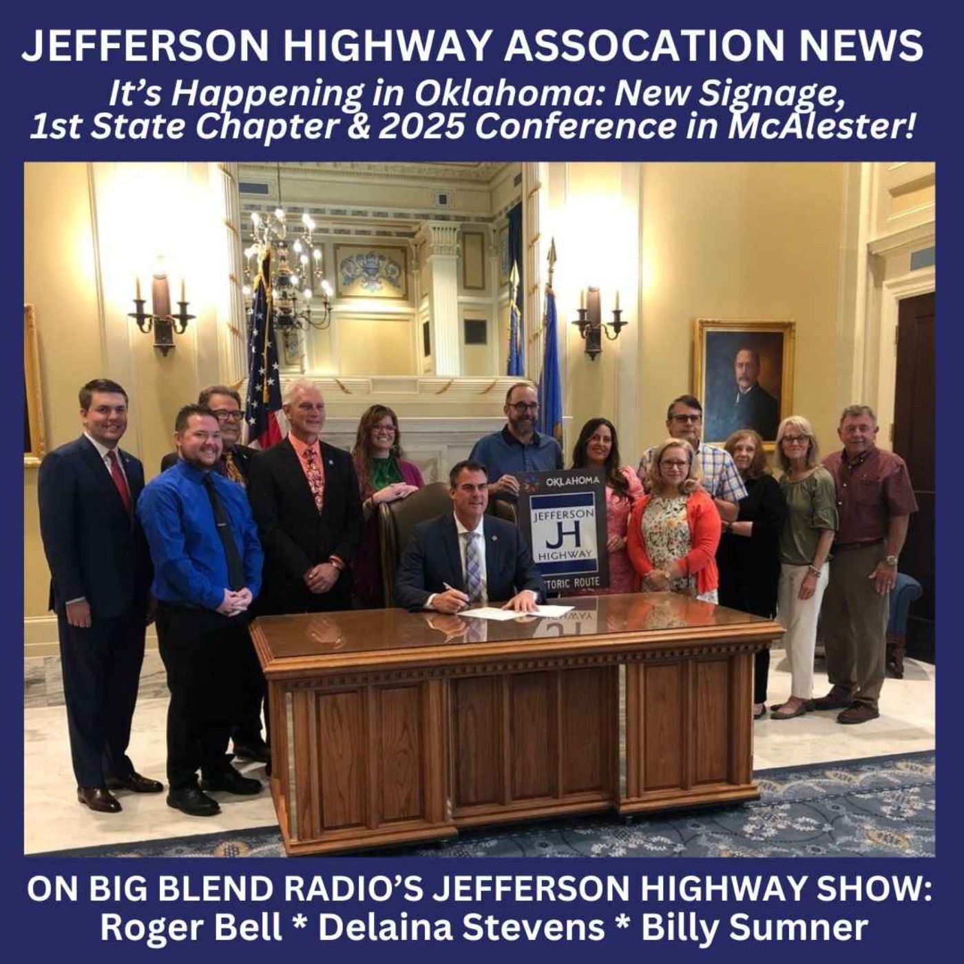 cover art for Jefferson Highway News - It's Happening in Oklahoma!