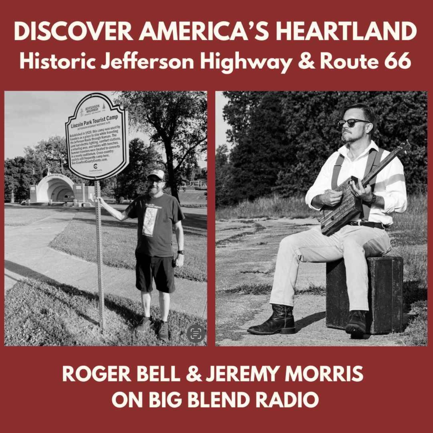 Discover America’s Heartland: Historic Jefferson Highway & Route 66 episode artwork