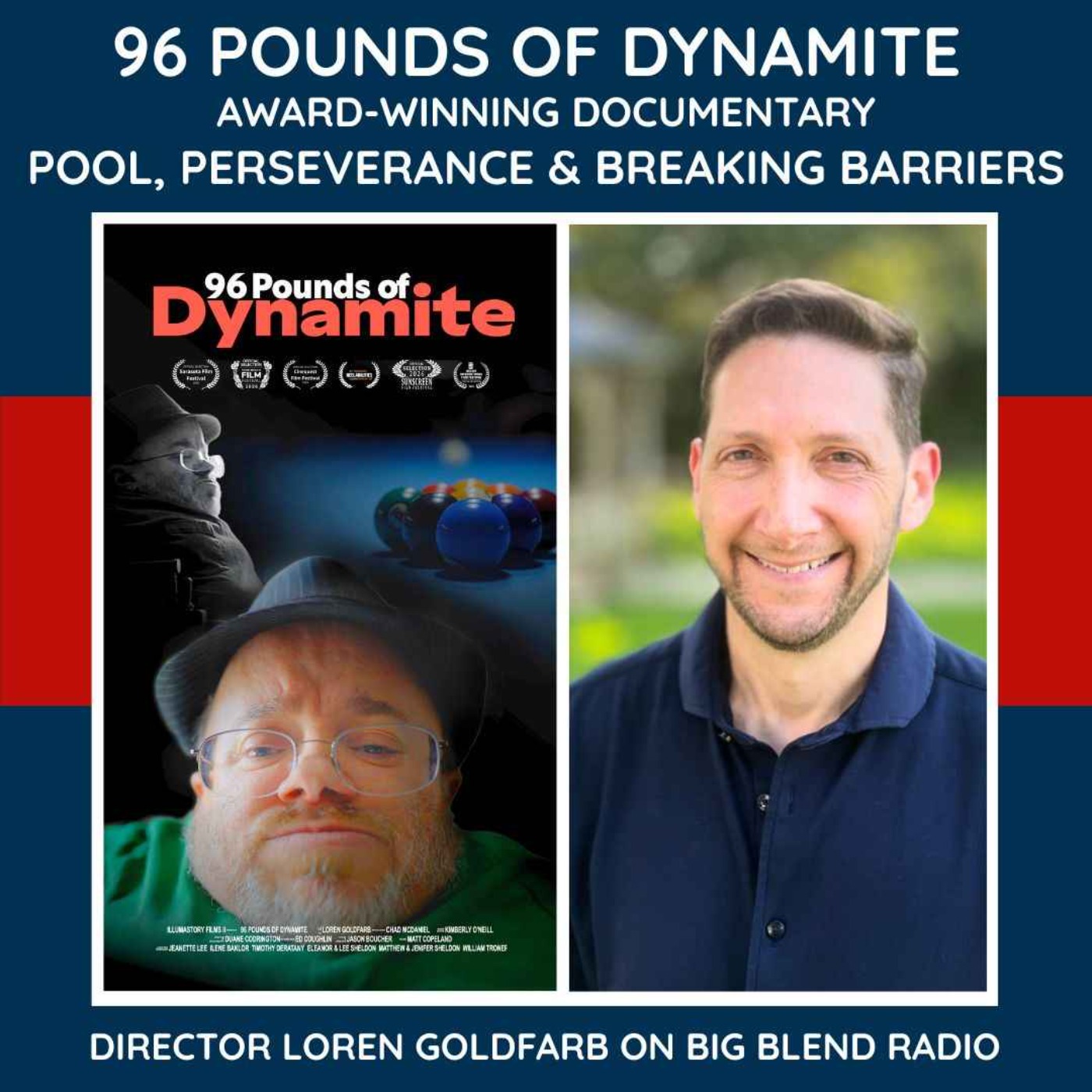 Directory Loren Goldfarb - 96 Pounds of Dynamite Documentary episode artwork