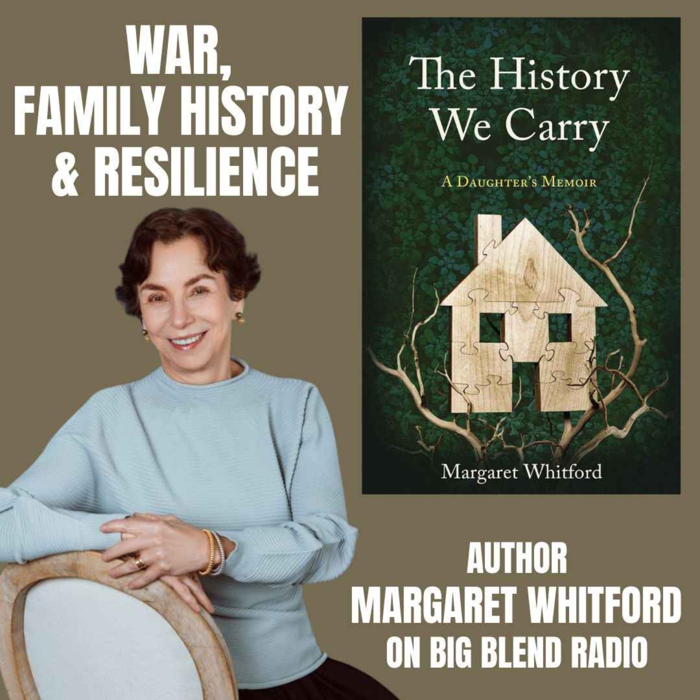 Author Margaret Whitford: The History We Carry episode artwork