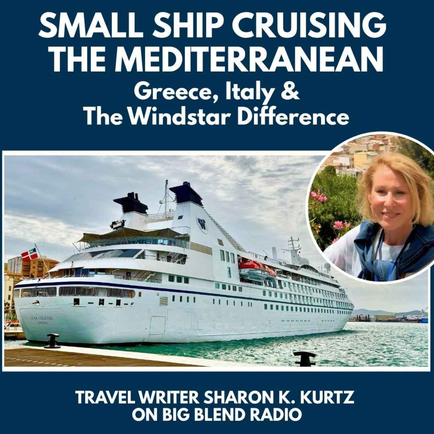 Small Ship Cruising the Mediterranean episode artwork