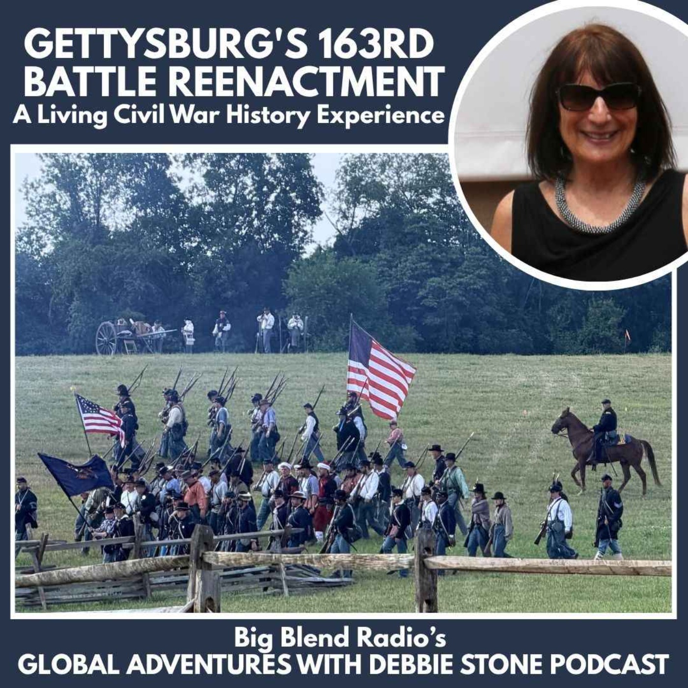 Gettysburg's 163rd Battle Reenactment episode artwork