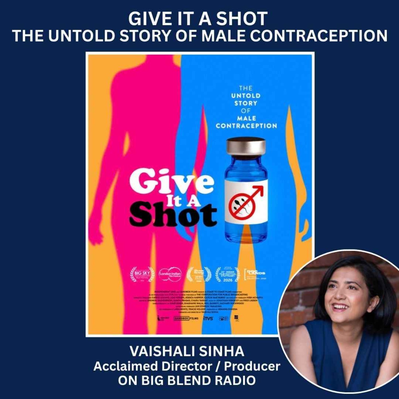 Director Vaishali Sinha: Give It A Shot Film episode artwork