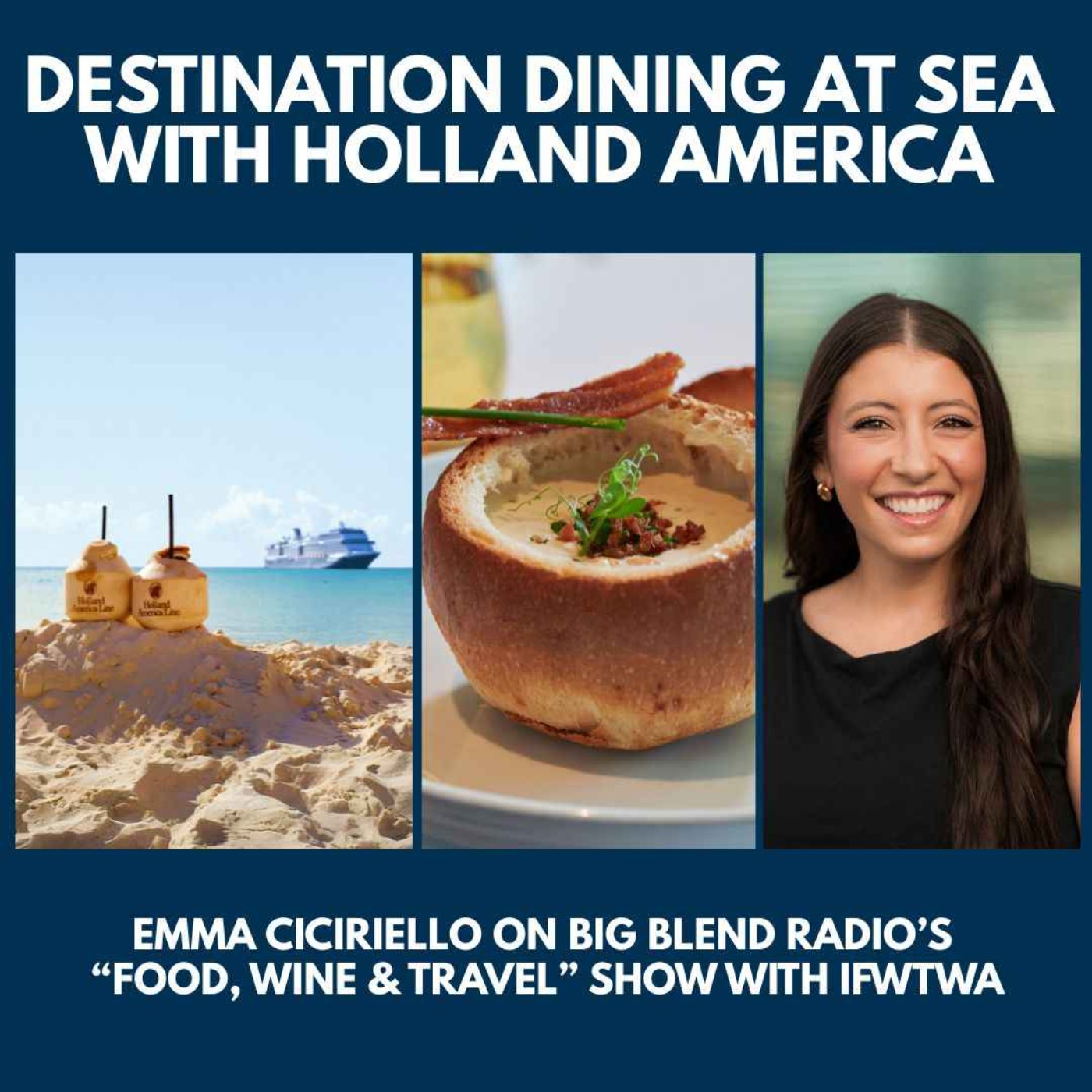 Destination Dining at Sea with Holland America episode artwork