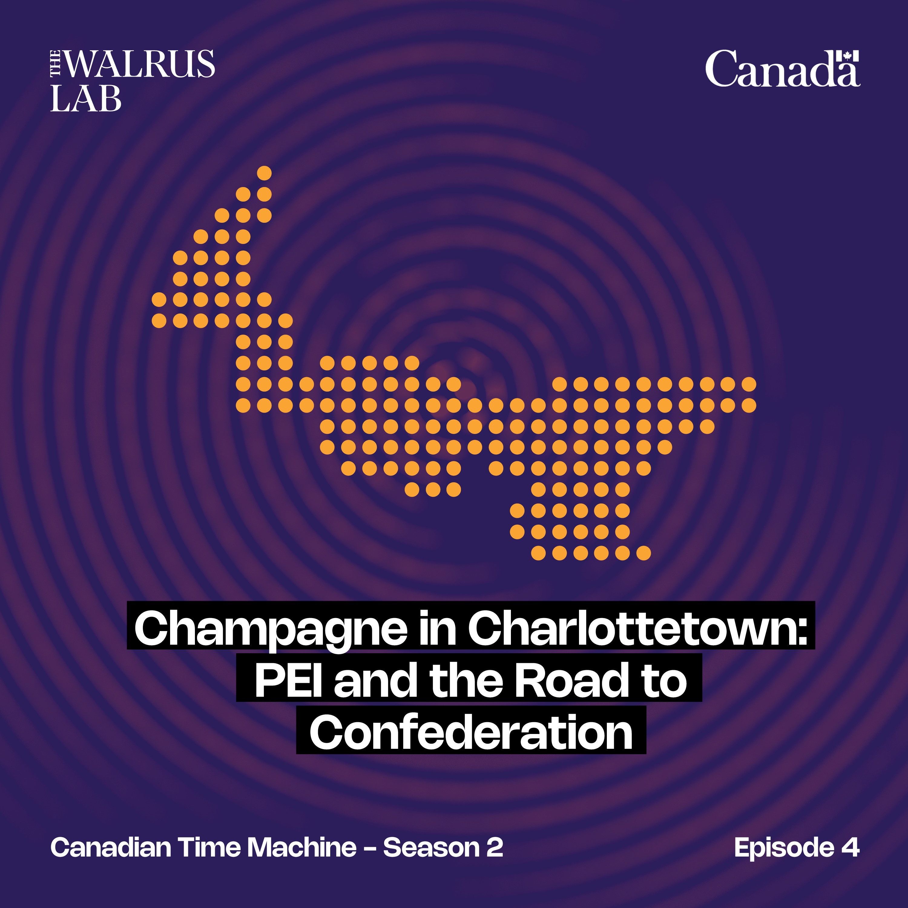 cover art for Champagne in Charlottetown: PEI and the Road to Confederation