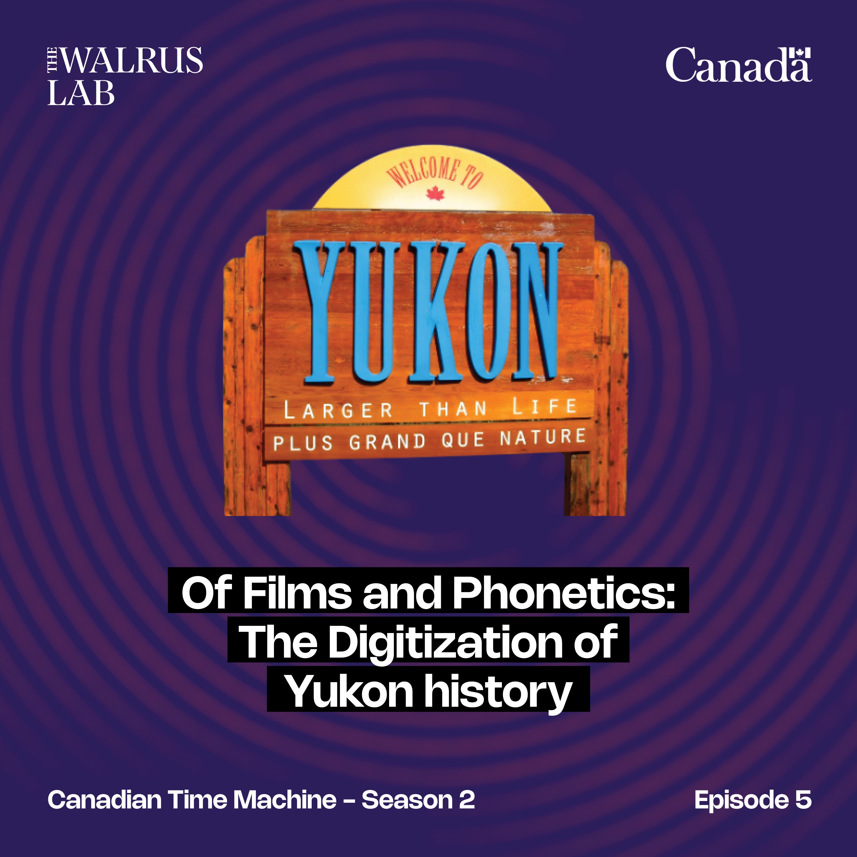 cover art for Of Films and Phonetics: The Digitization of Yukon History
