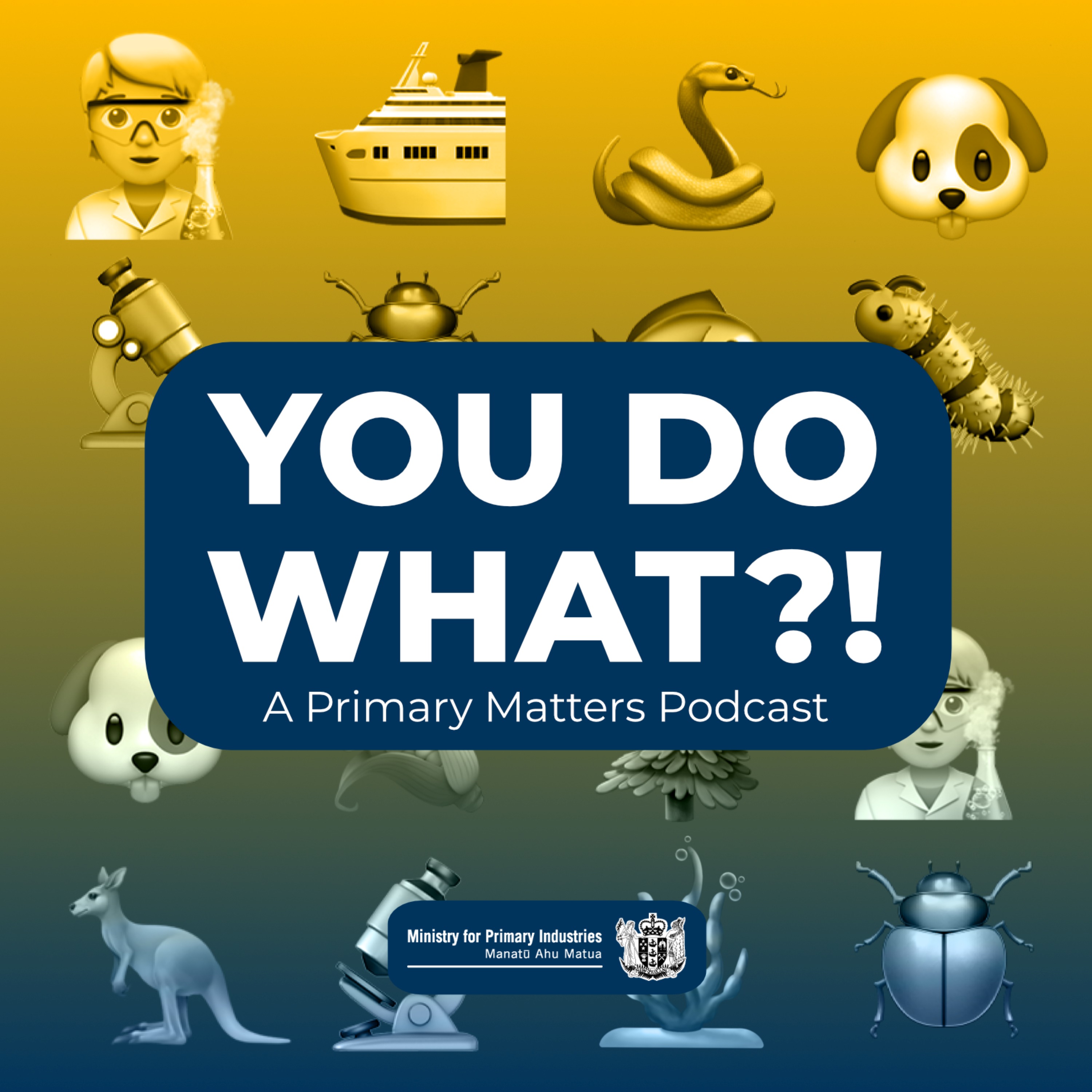 You do what?! - What lies beneath episode artwork