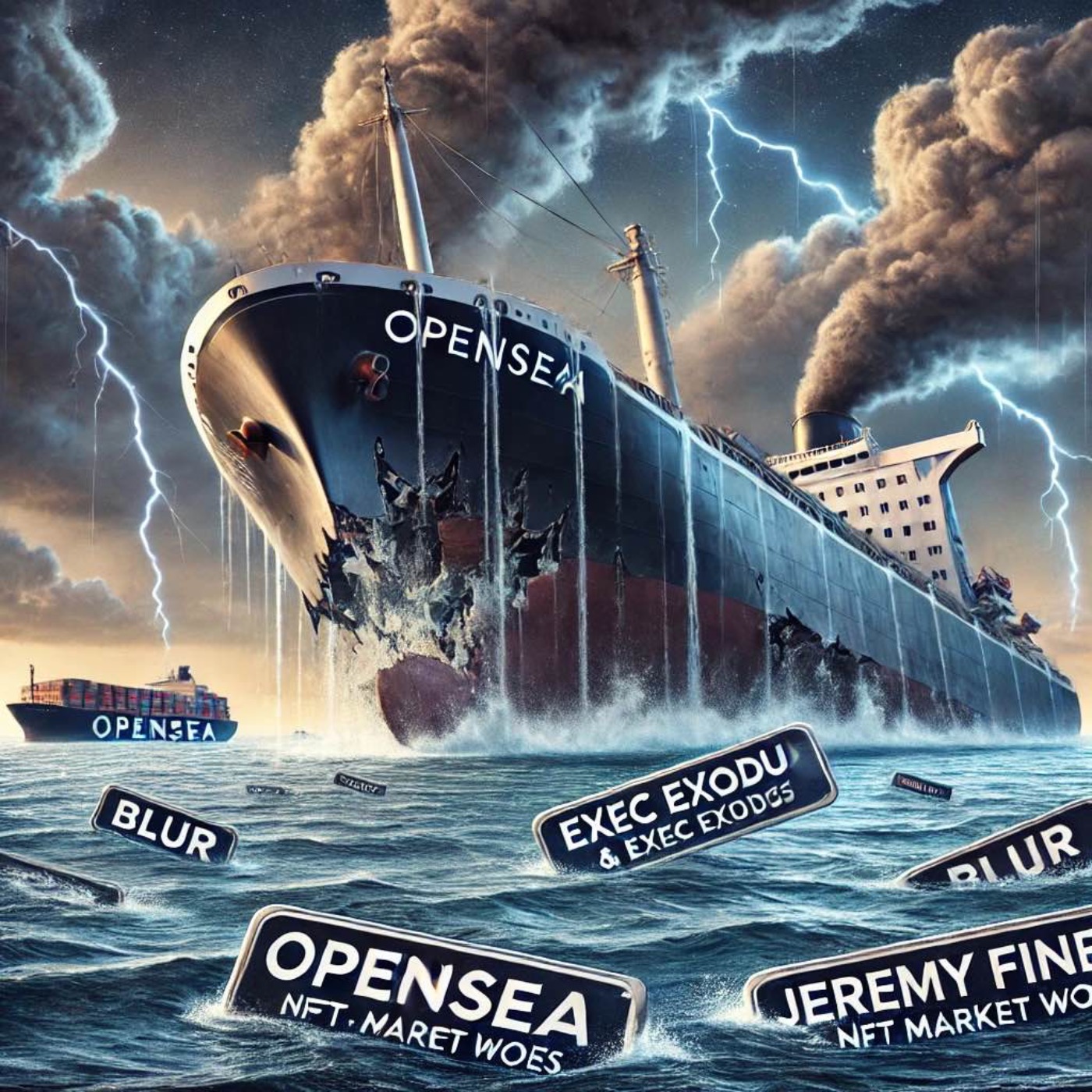 Oct 3: OpenSea's Shipwreck: Exec Exodus and NFT Market Woes