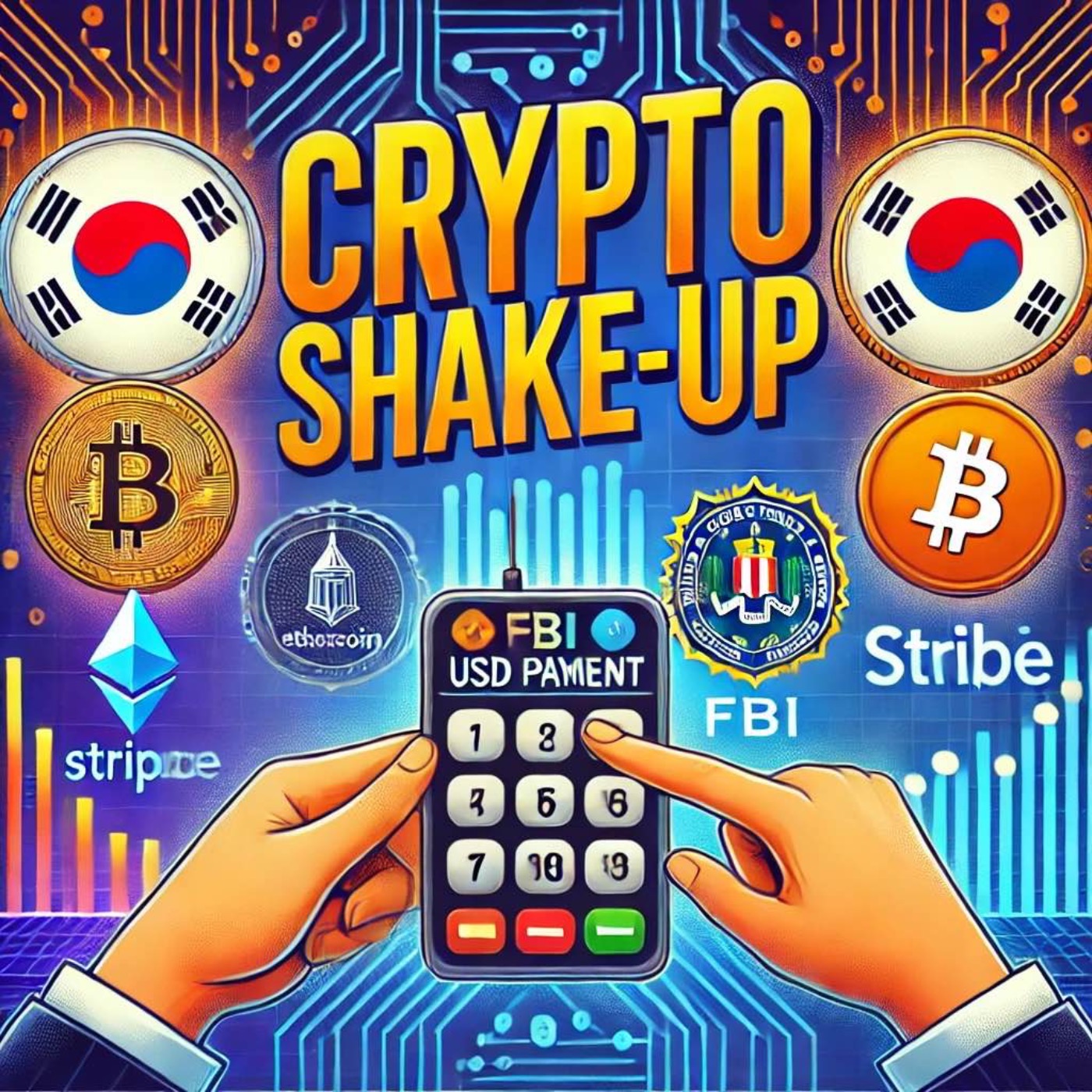 Oct 10: South Korea's ETF Pivot, FBI Stings, and Stripe’s USDC Comeback