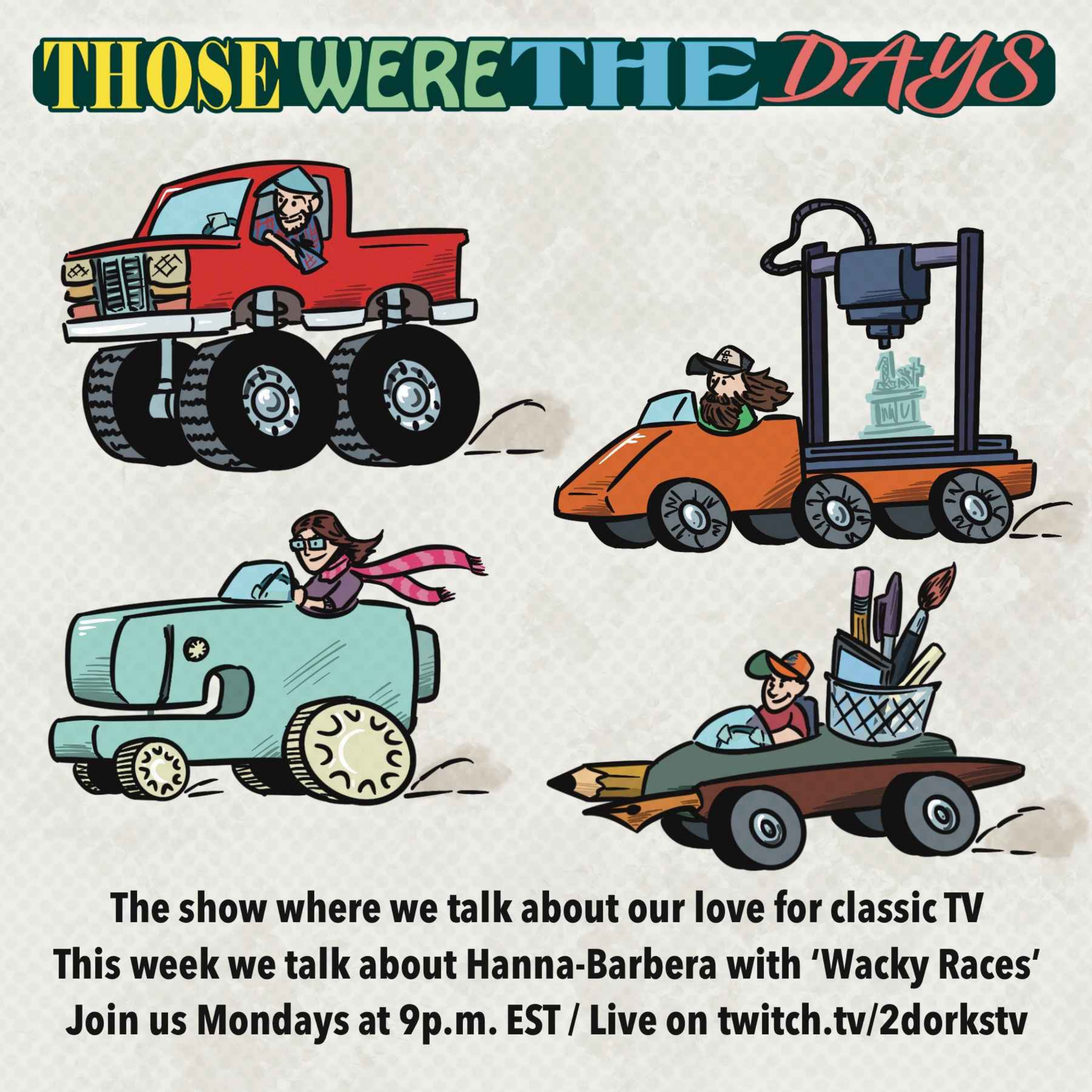 cover art for Wacky Races