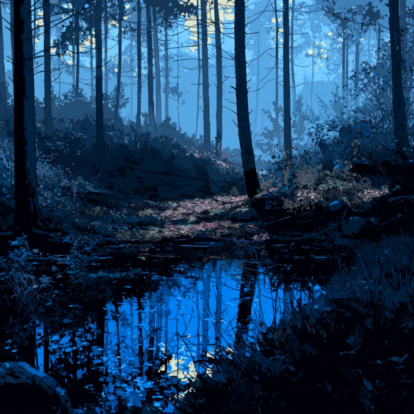 The Forest in the Blue