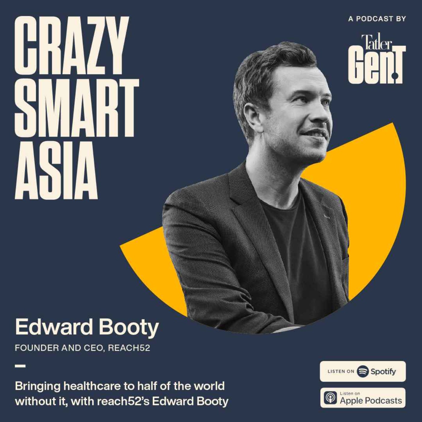 cover of episode Bringing healthcare to half of the world without it, with reach52’s Edward Booty