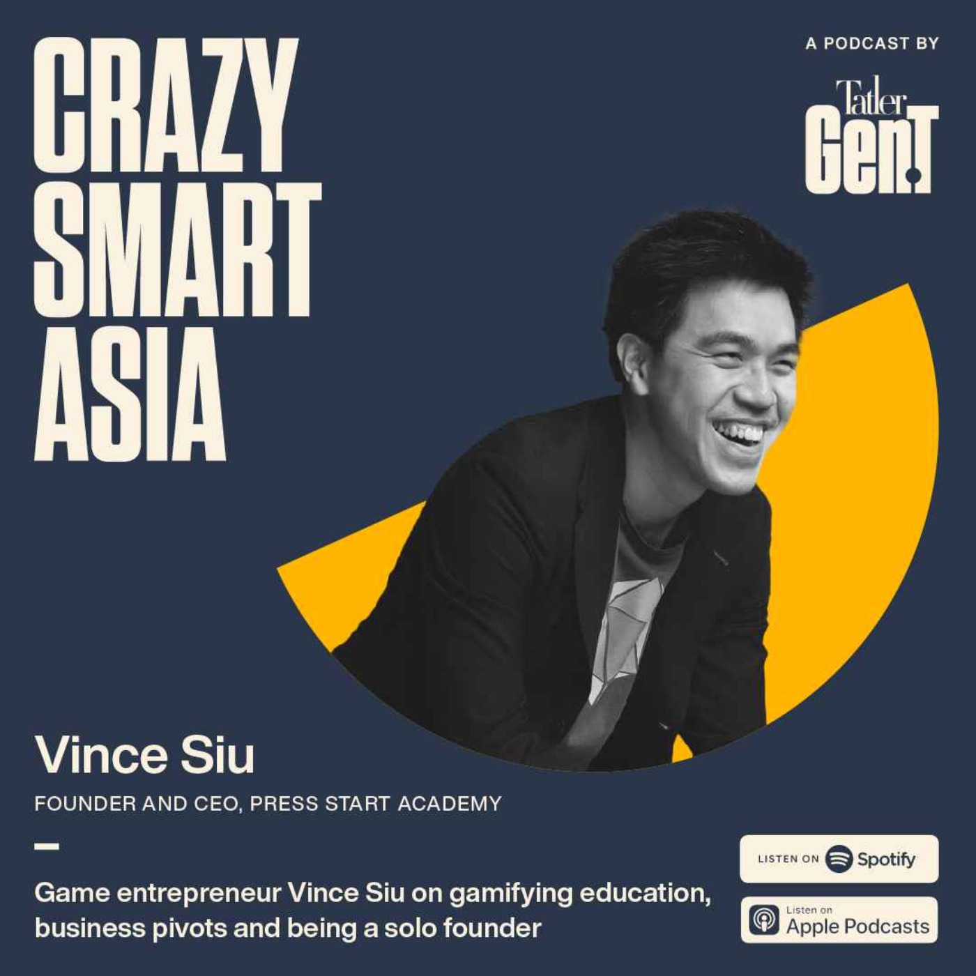 cover of episode Game entrepreneur Vince Siu on gamifying education, business pivots and being a solo founder