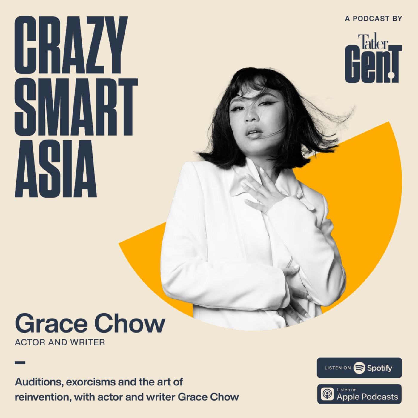 Auditions, exorcisms and the art of reinvention, with actor and writer Grace Chow Auditions, exorcisms and the art of reinvention, with actor and writer Grace Chow