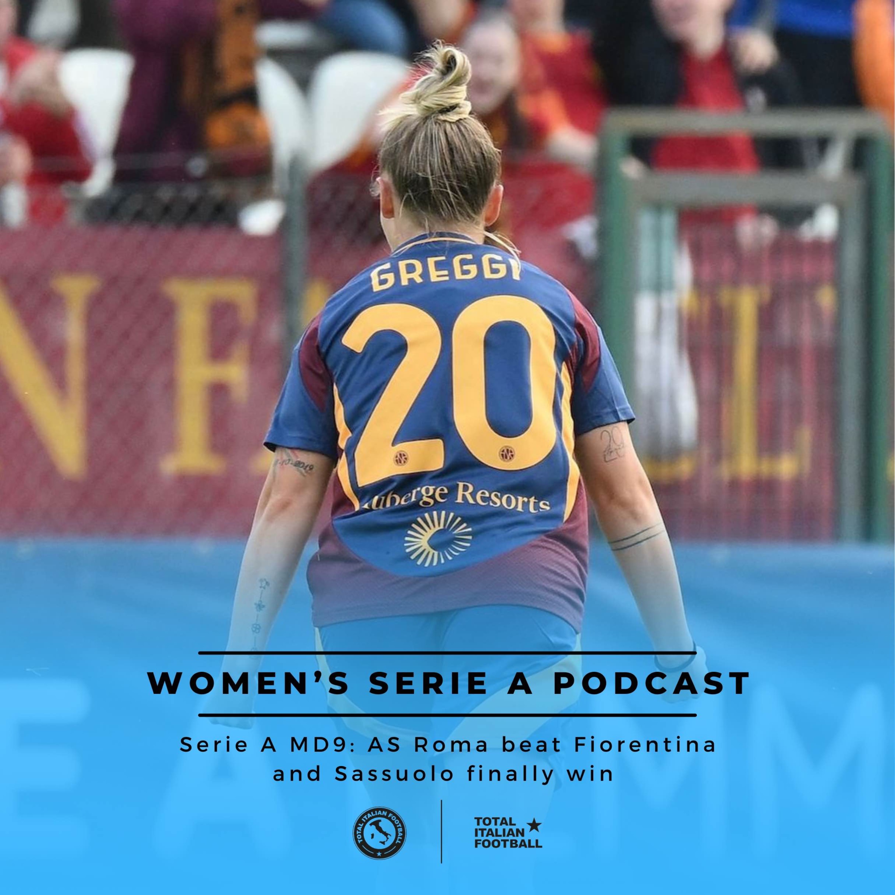 Ep.125: Women’s Serie A Podcast: Important wins for AS Roma and Sassuolo