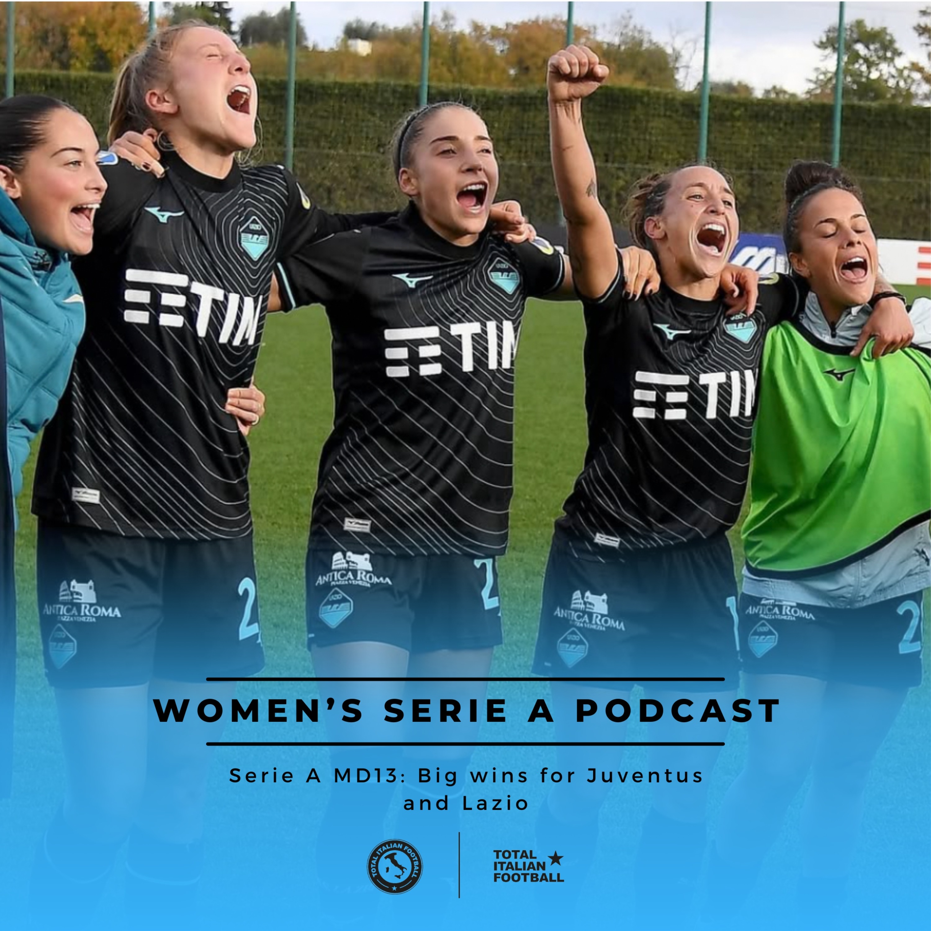 Ep.143: Women's Serie A Podcast: Big wins for Juventus and Lazio to close 2024