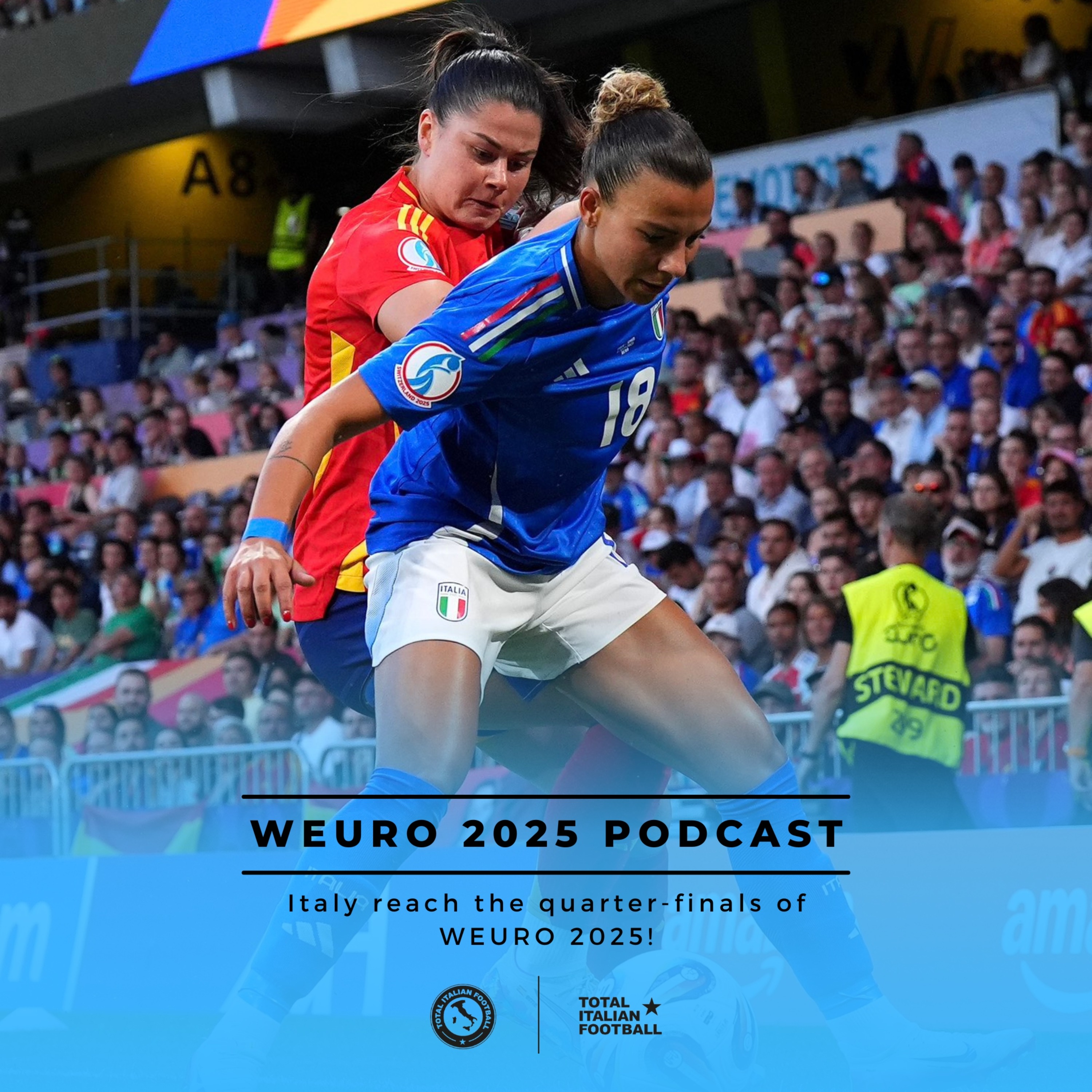 Ep.238: Italy reach the quarter-finals of WEURO 2025!