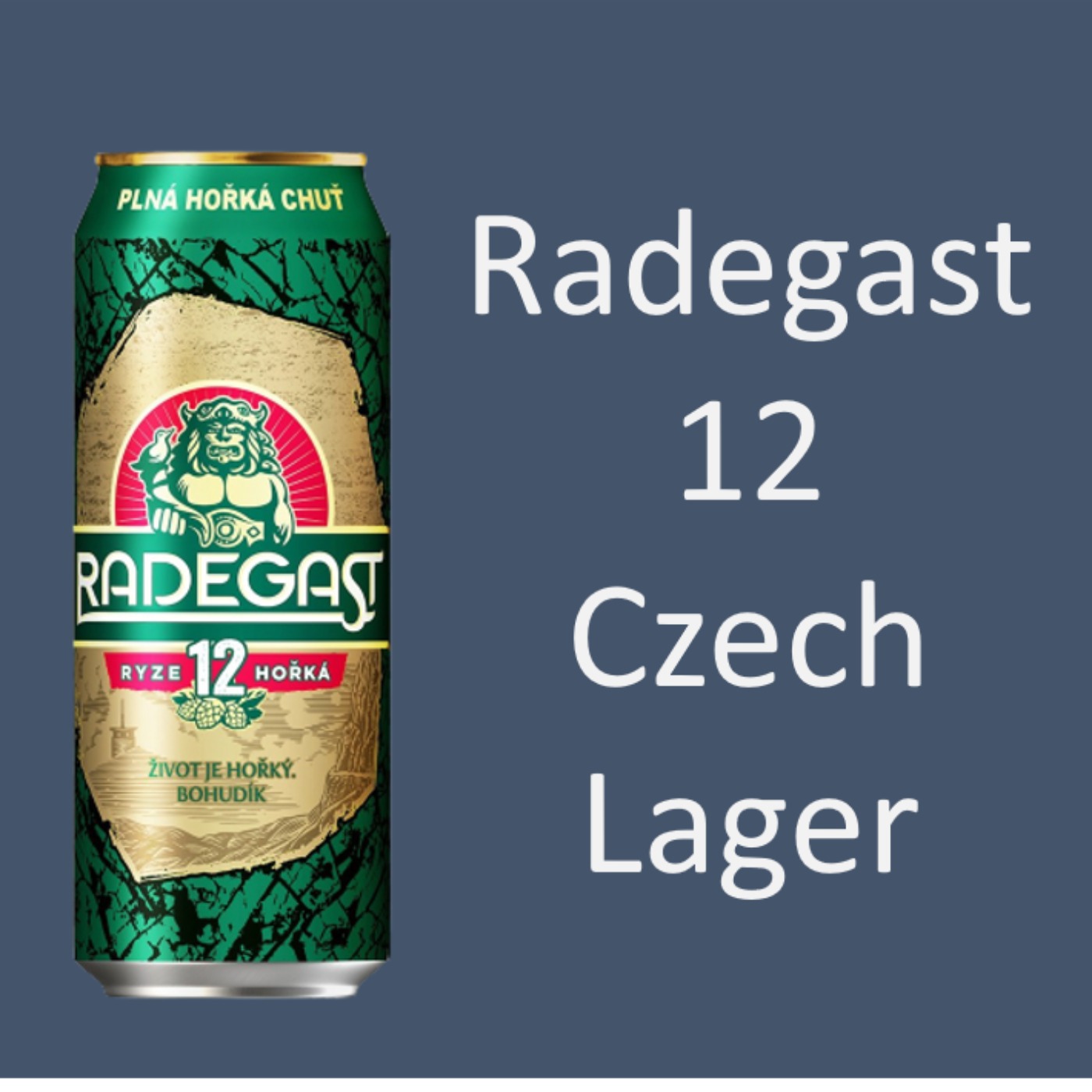 Radegast 12 Czech Lager Review episode artwork