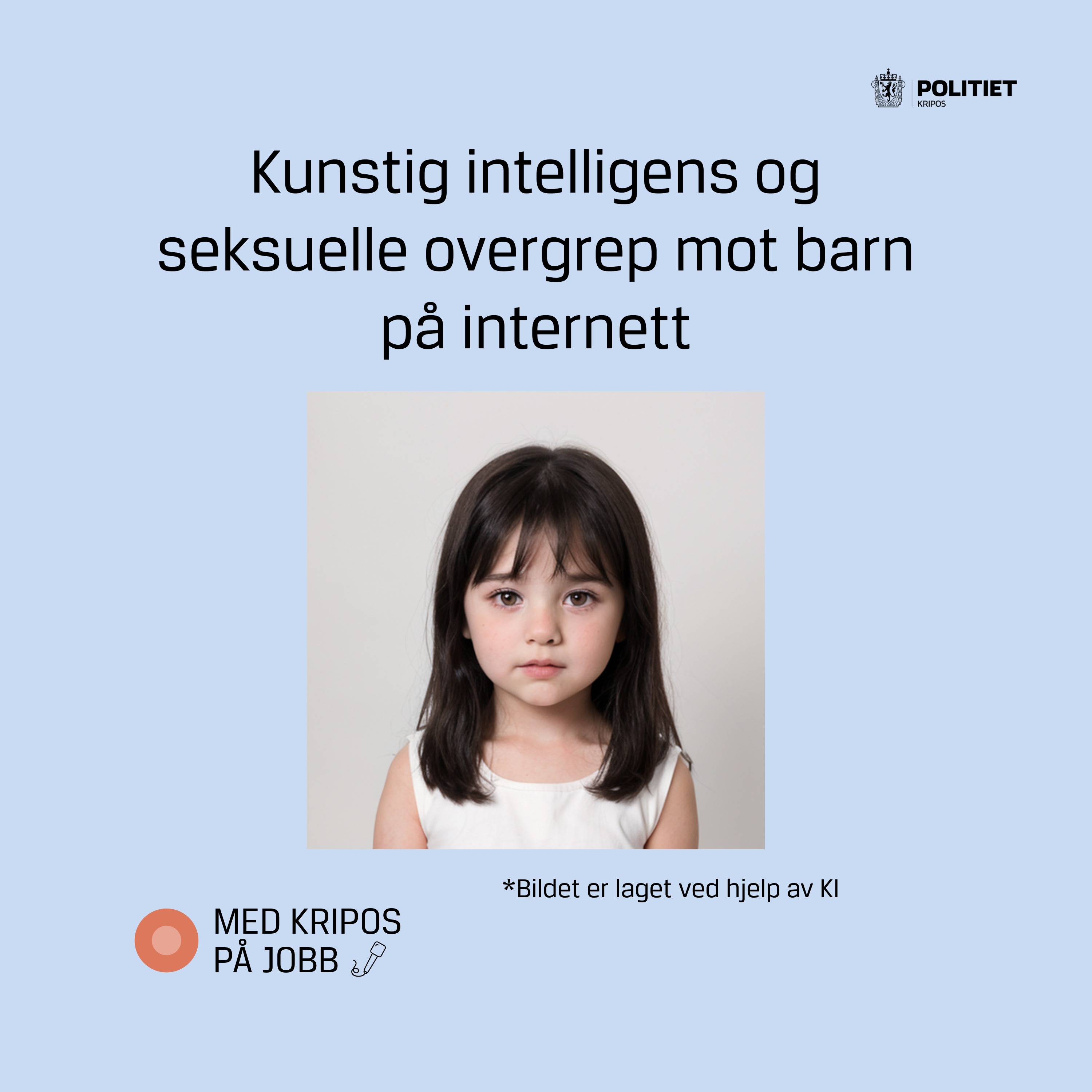 Kunstig intelligens og seksuelle overgrep mot barn på internett