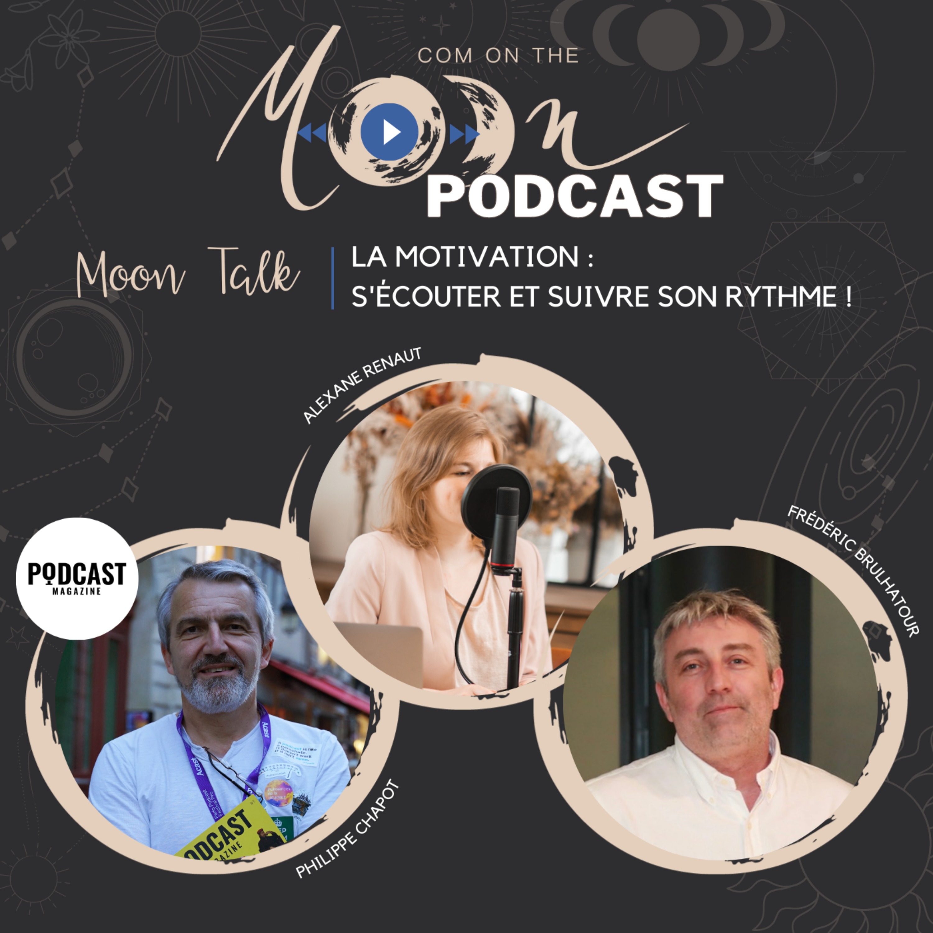 #MoonTalk - La motivation : s'écouter et suivre son rythme ! [Replay Room ClubHouse avec Philippe et Frédéric]