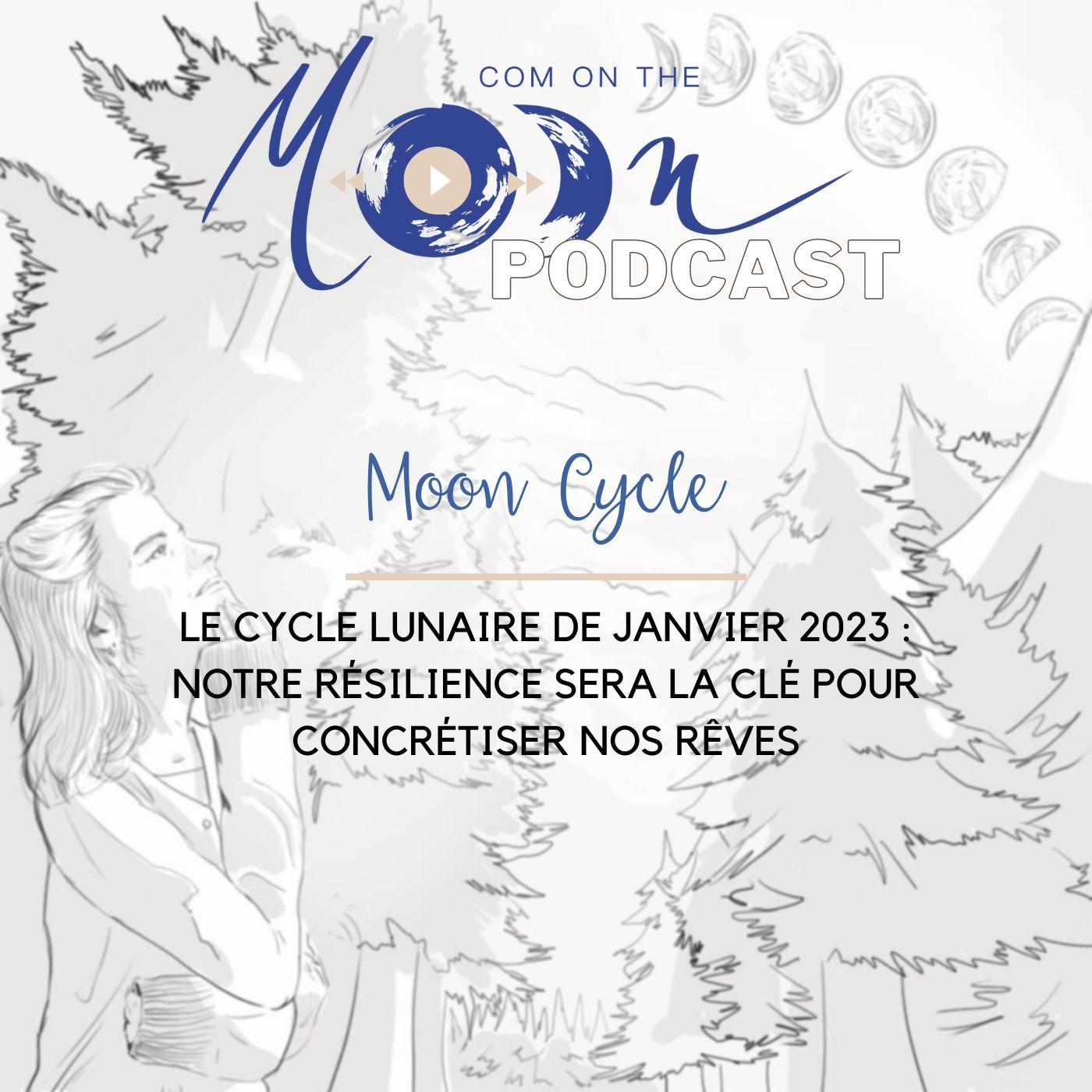 #MoonCycle - Le Cycle lunaire de Janvier 2023 : Notre résilience sera la clé pour concrétiser nos rêves