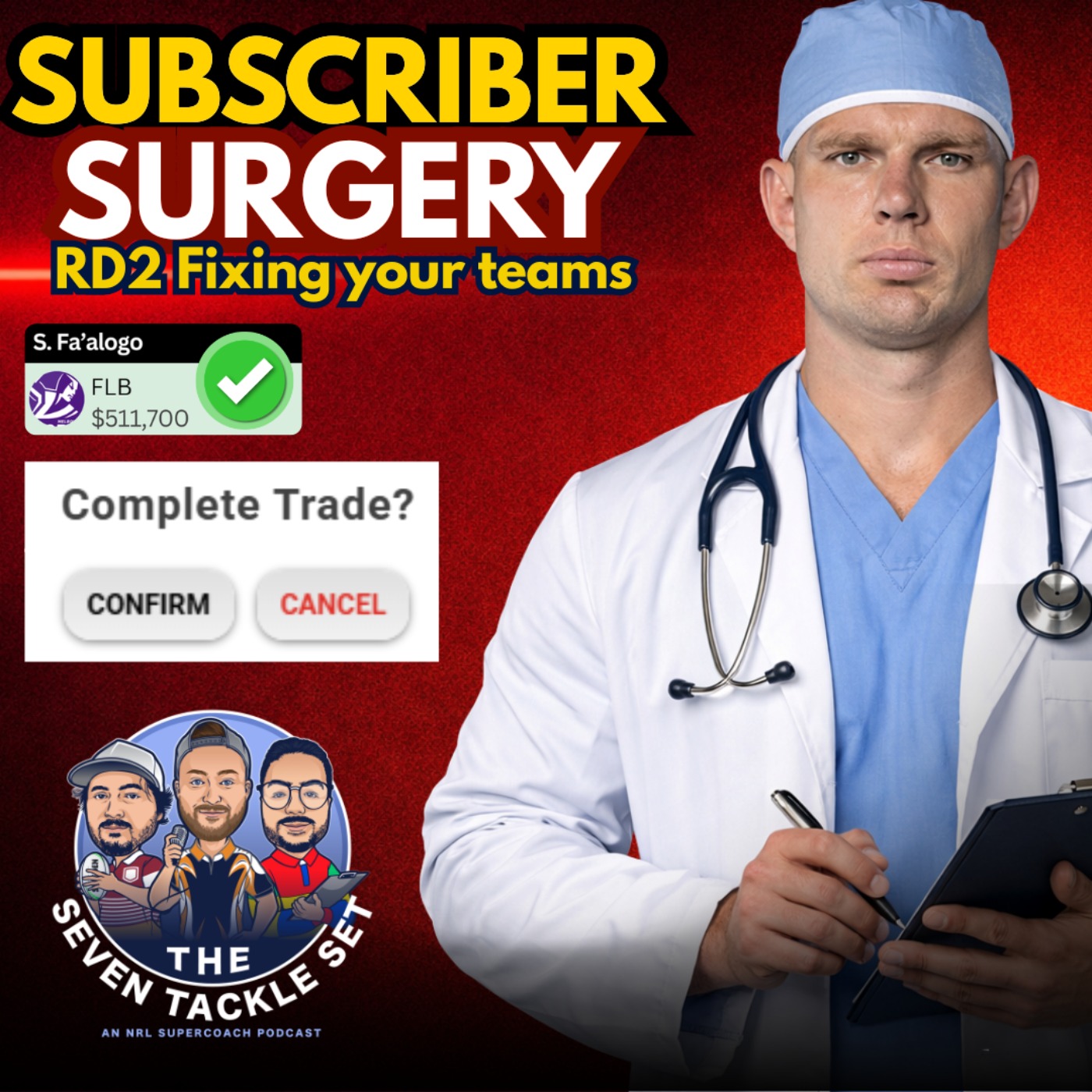 NRL SuperCoach 2026: FA'ALOGO A MUST? 🩺 Round 3 Fixes