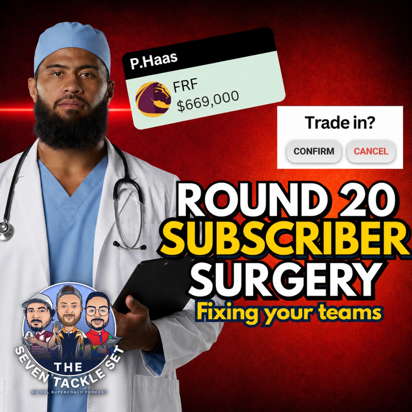 NRL SuperCoach 2026: HAAS OR PASS? 🔧 Round 20 Trade Targets & Fixes episode artwork