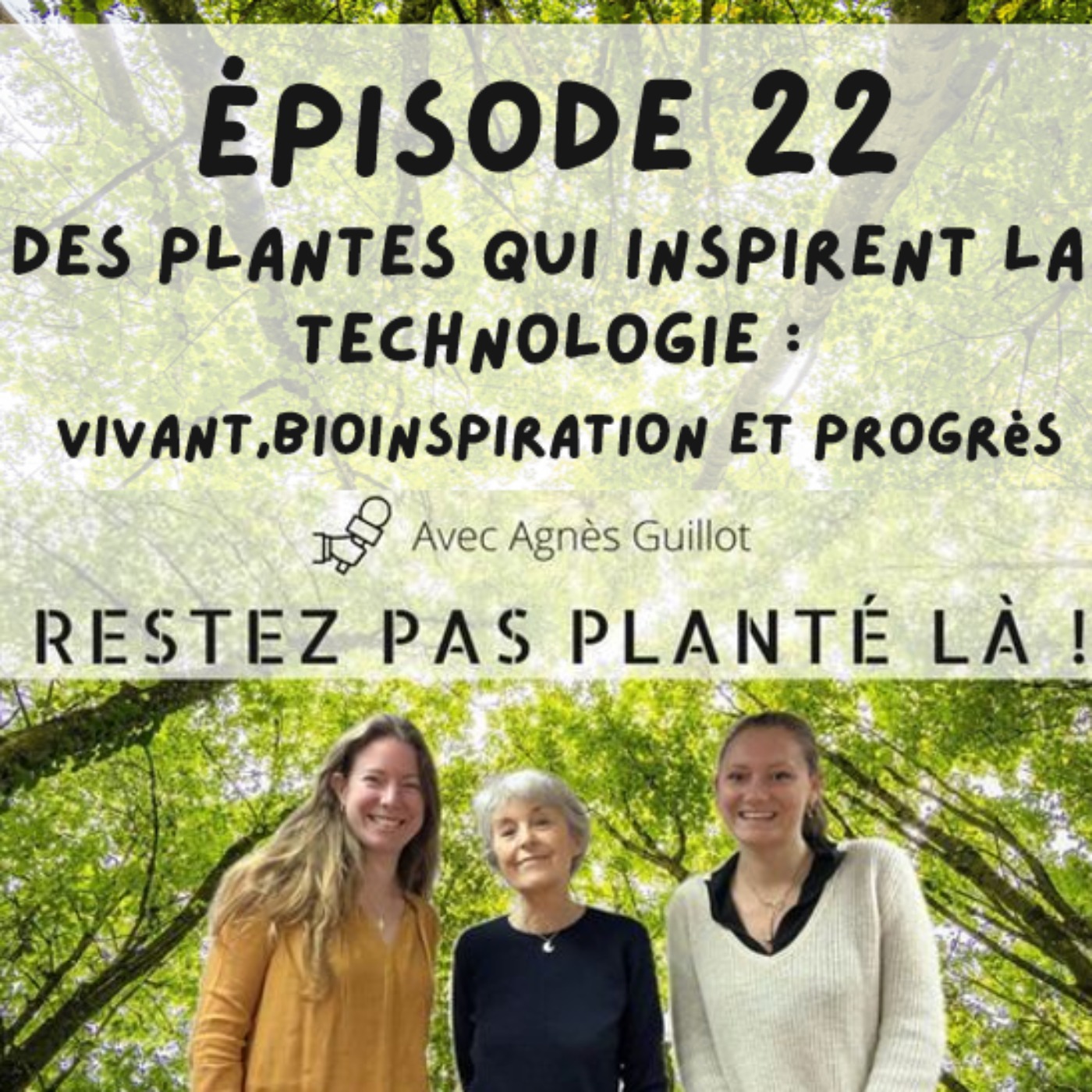 Restez pas planté là !