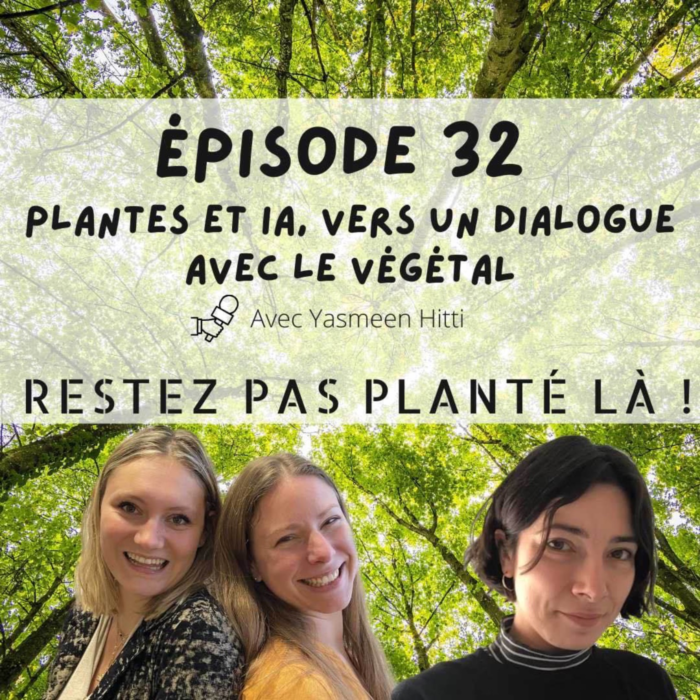 Plantes et IA, vers un dialogue avec le végétal. Avec Yasmeen Hitti