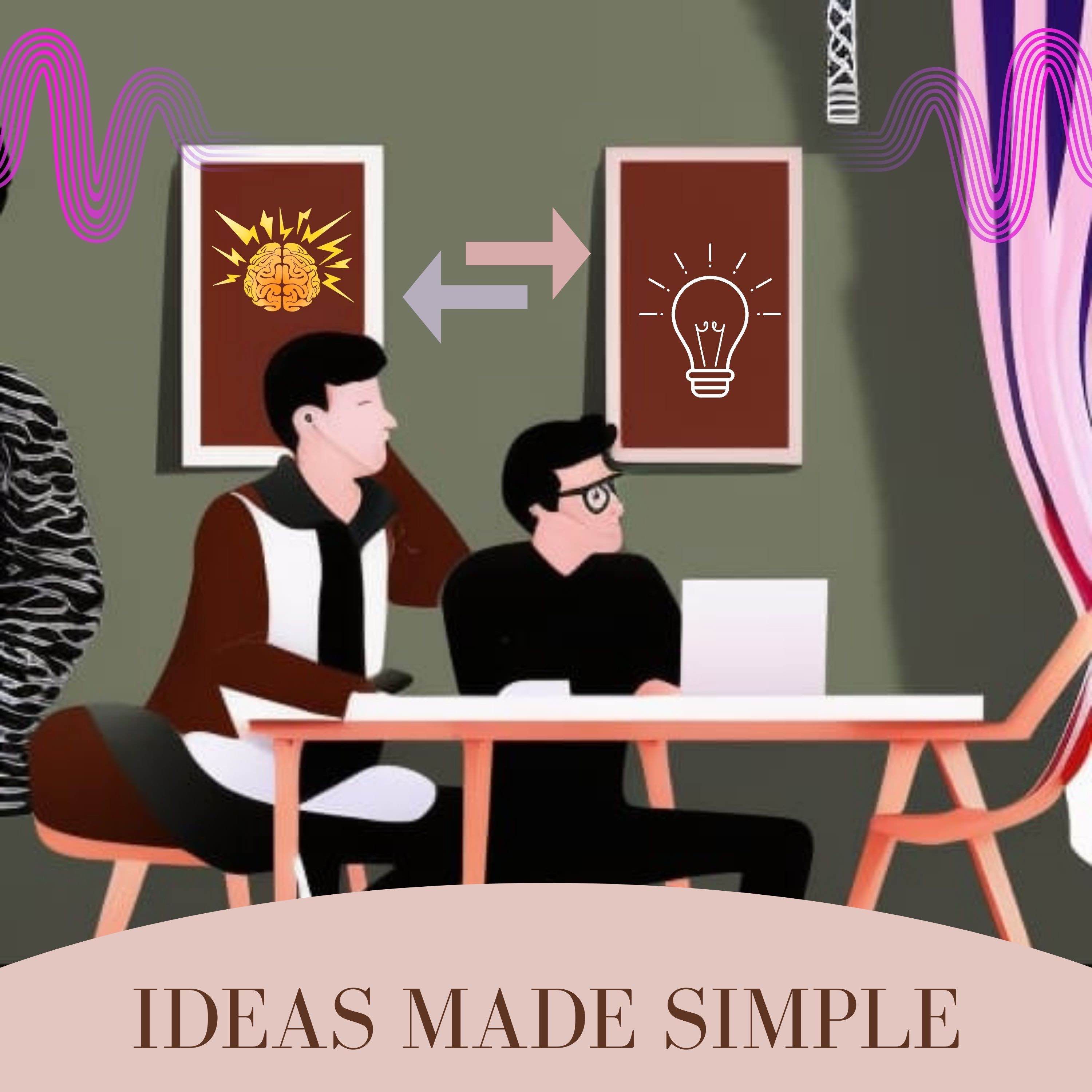 cover art for Welcome to Ideas Made Simple
