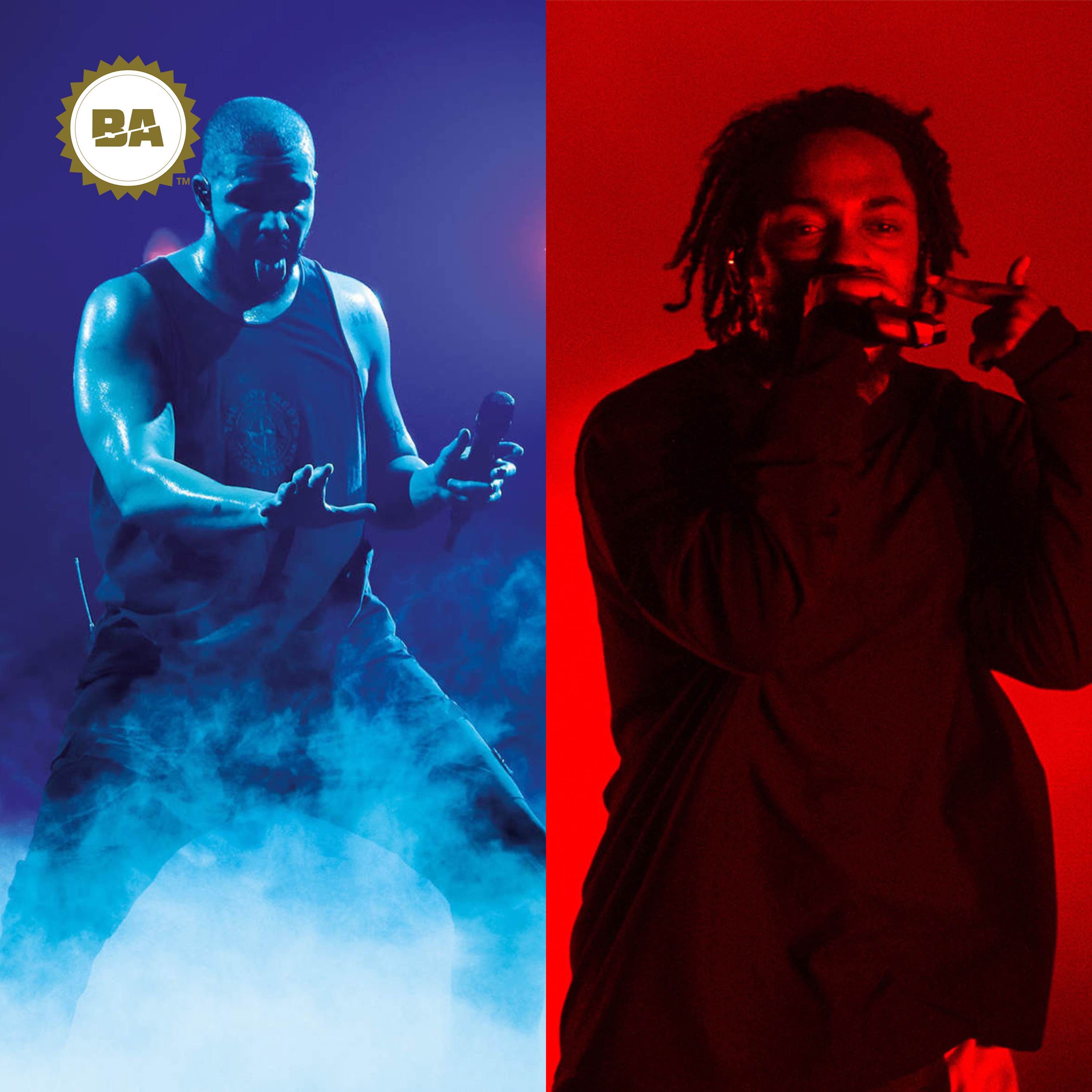 cover art for The Great Rap War Breakdown: Drake Vs Kendrick Lamar