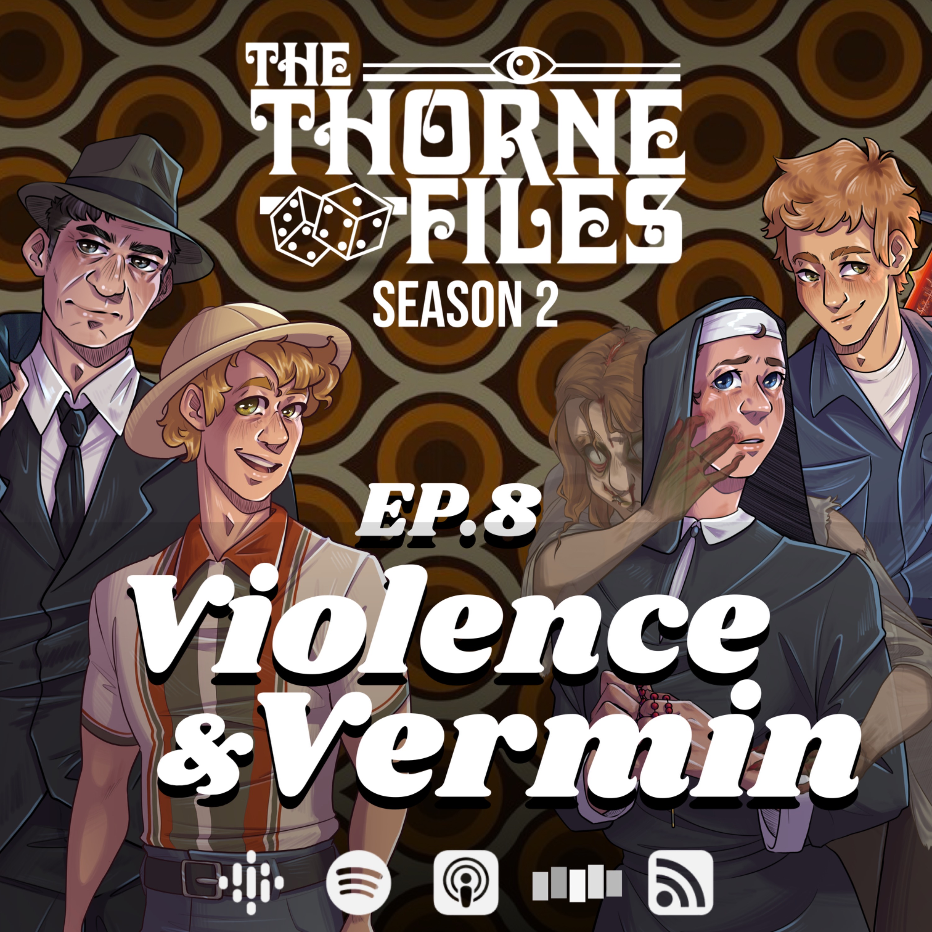 Ep.8 - Violence & Vermin episode artwork