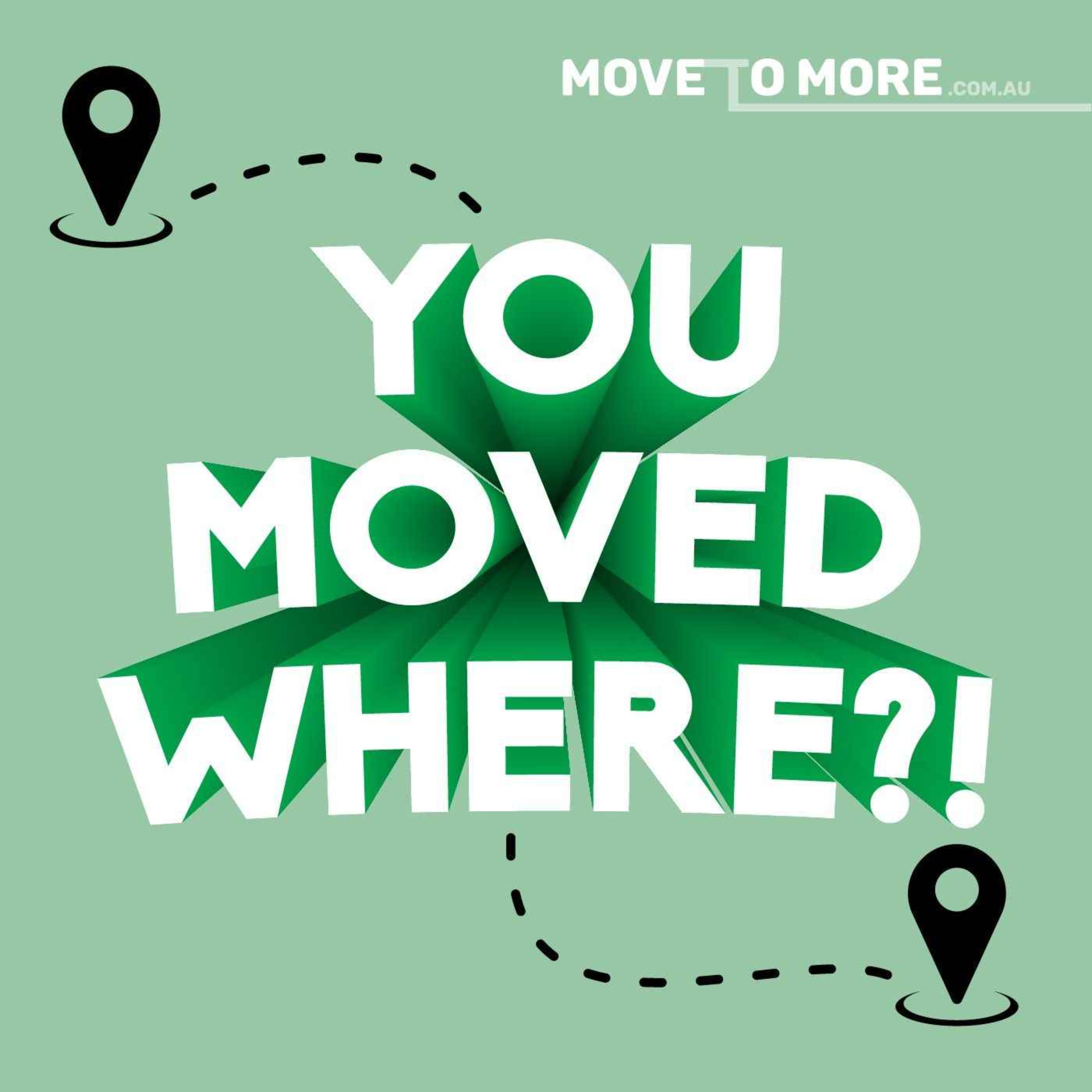 cover art for You Moved Where?! - Astrid Volzke & Perin Mulcahy