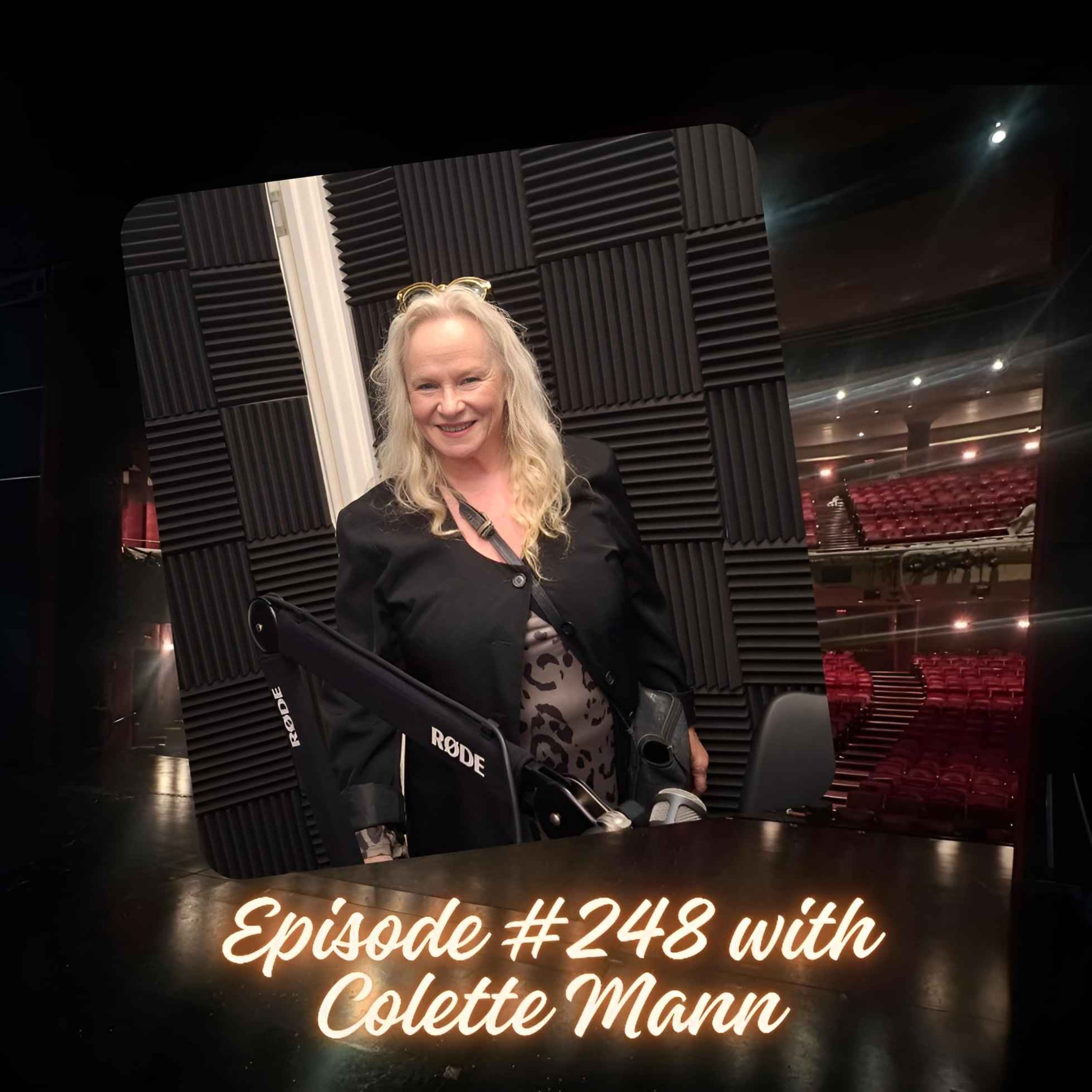 Episode #248 with Colette Mann episode artwork