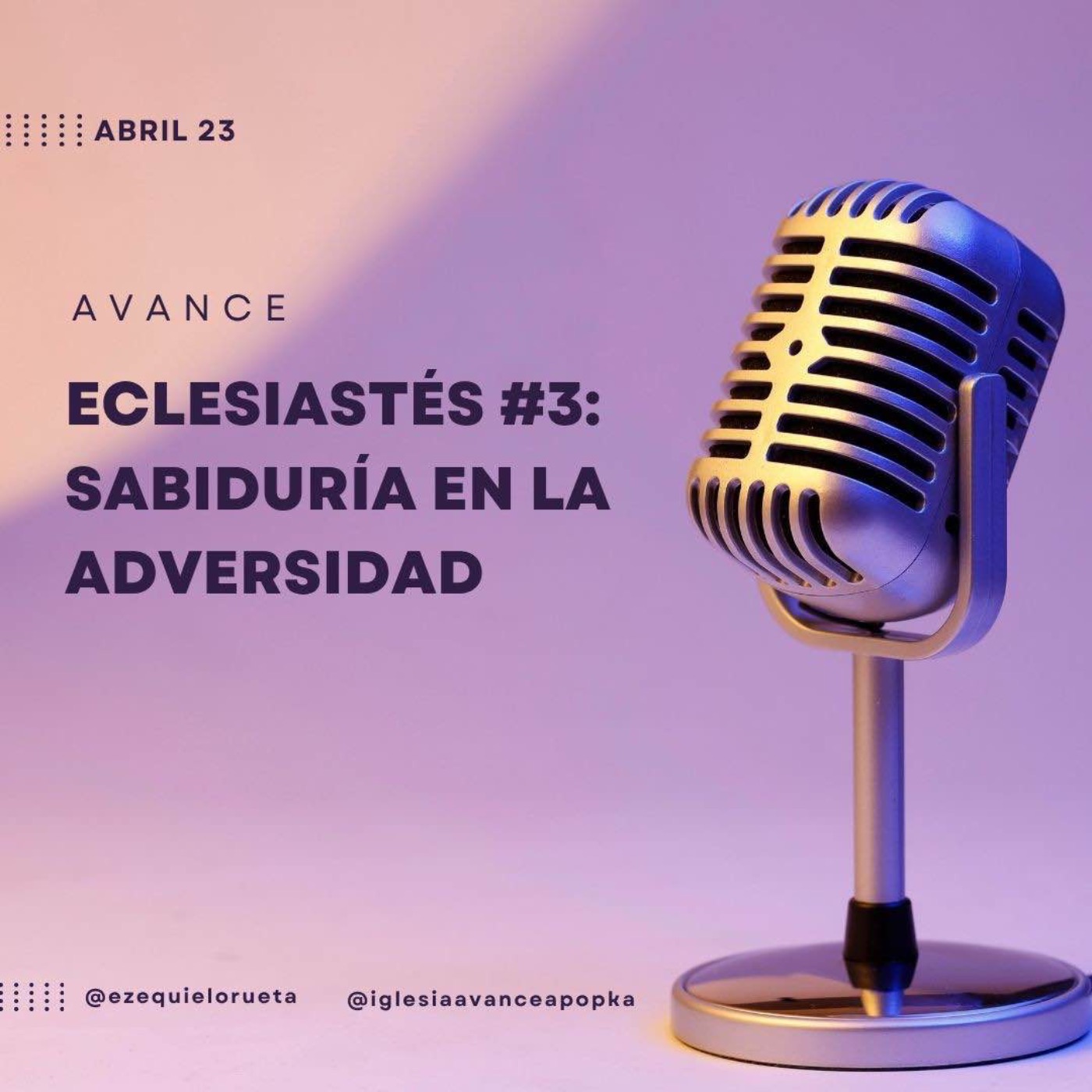 Eclesiastés #3: Sabiduría en la adversidad episode artwork