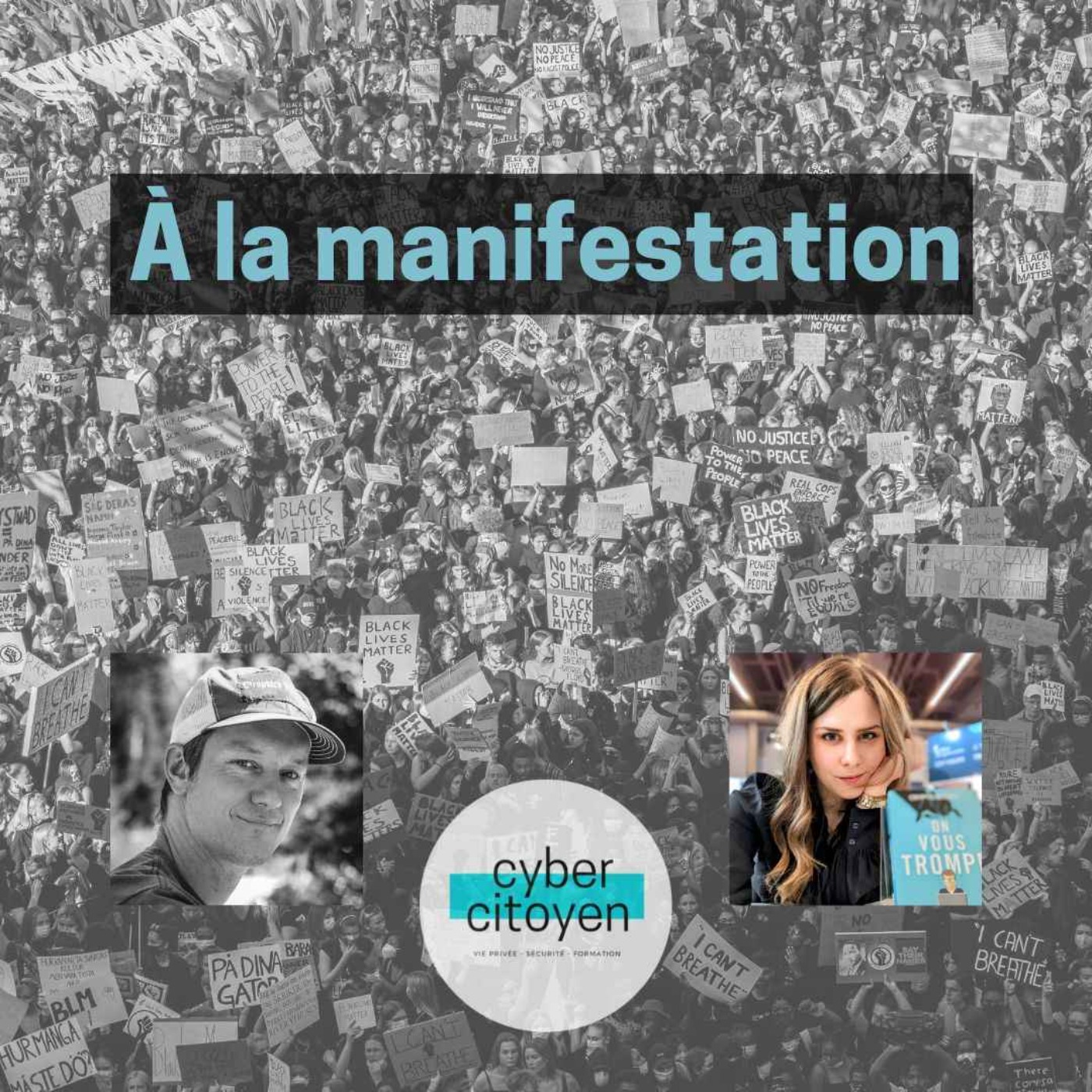 À la manifestation