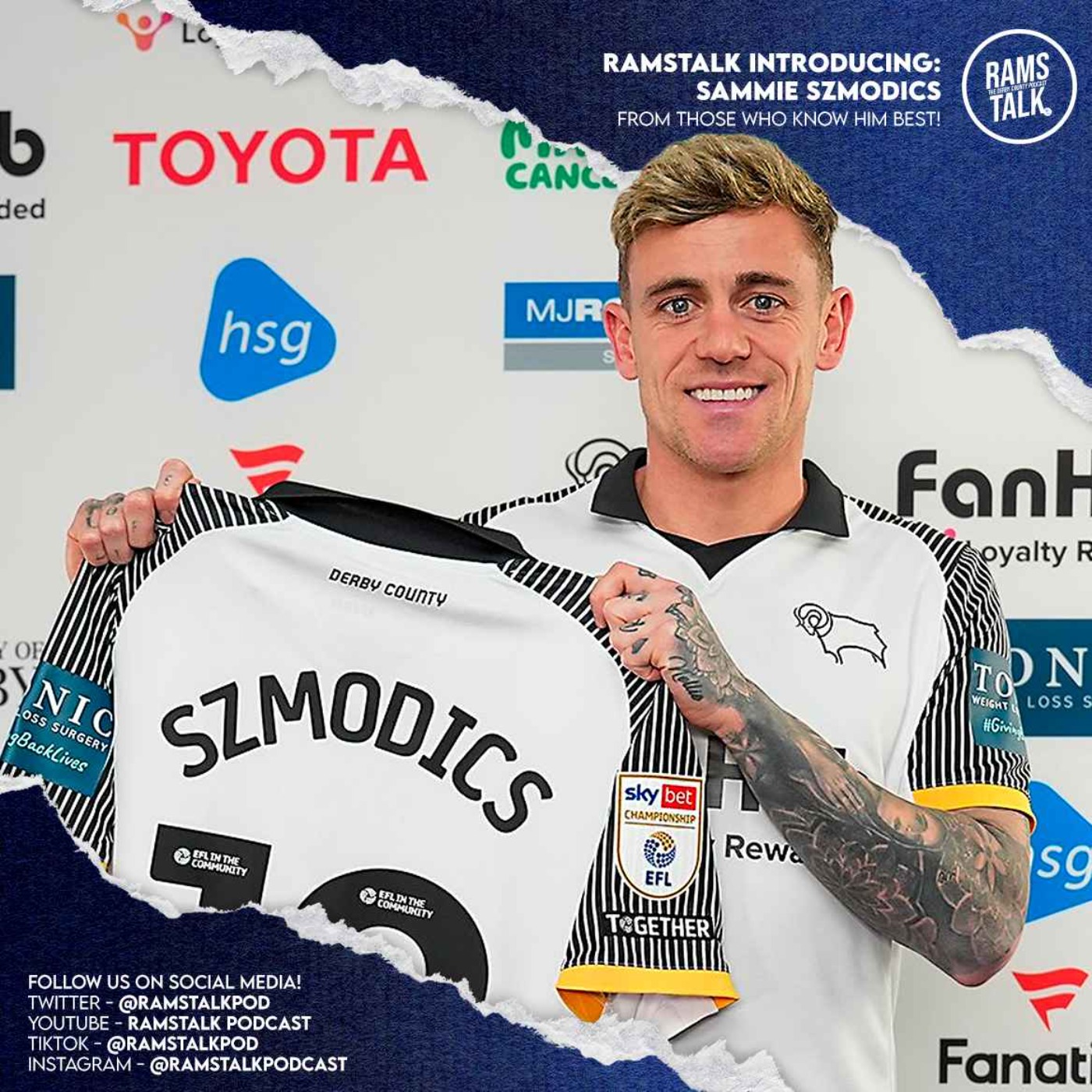 #332 Sammie Szmodics - Welcome To Derby County!