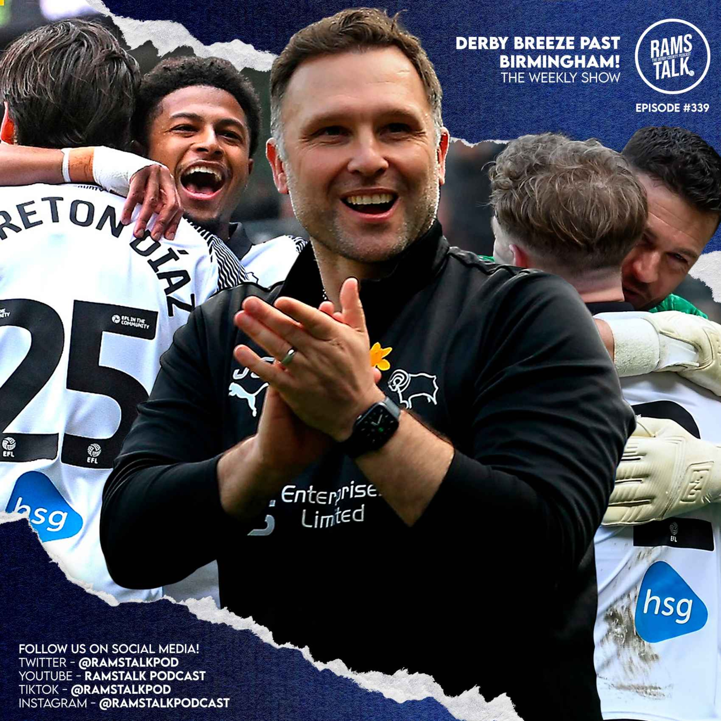 #339 Eustace's "No Fear" Derby Breeze Past The Blues!