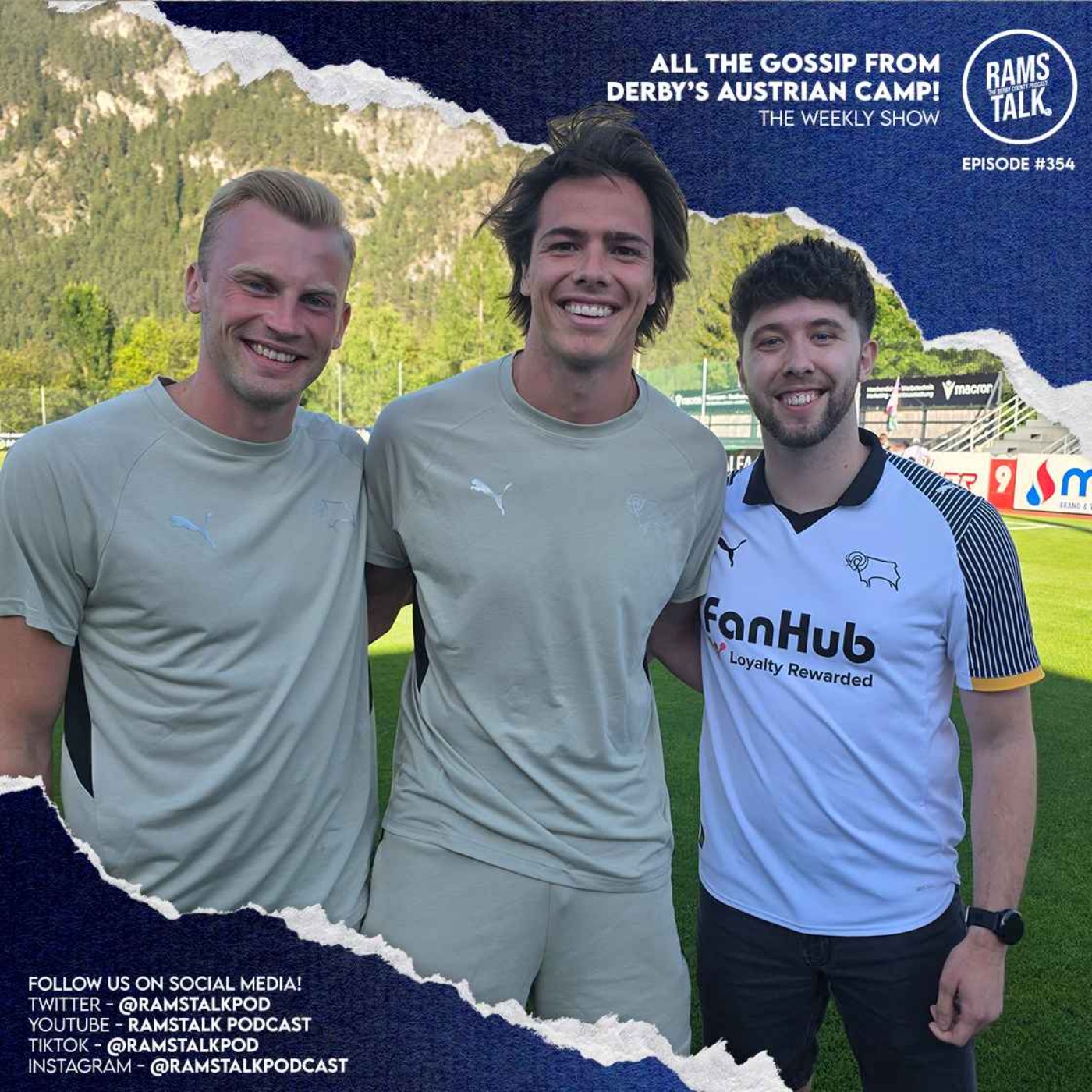 #354 All The Gossip From Derby County's Austrian Camp! episode artwork