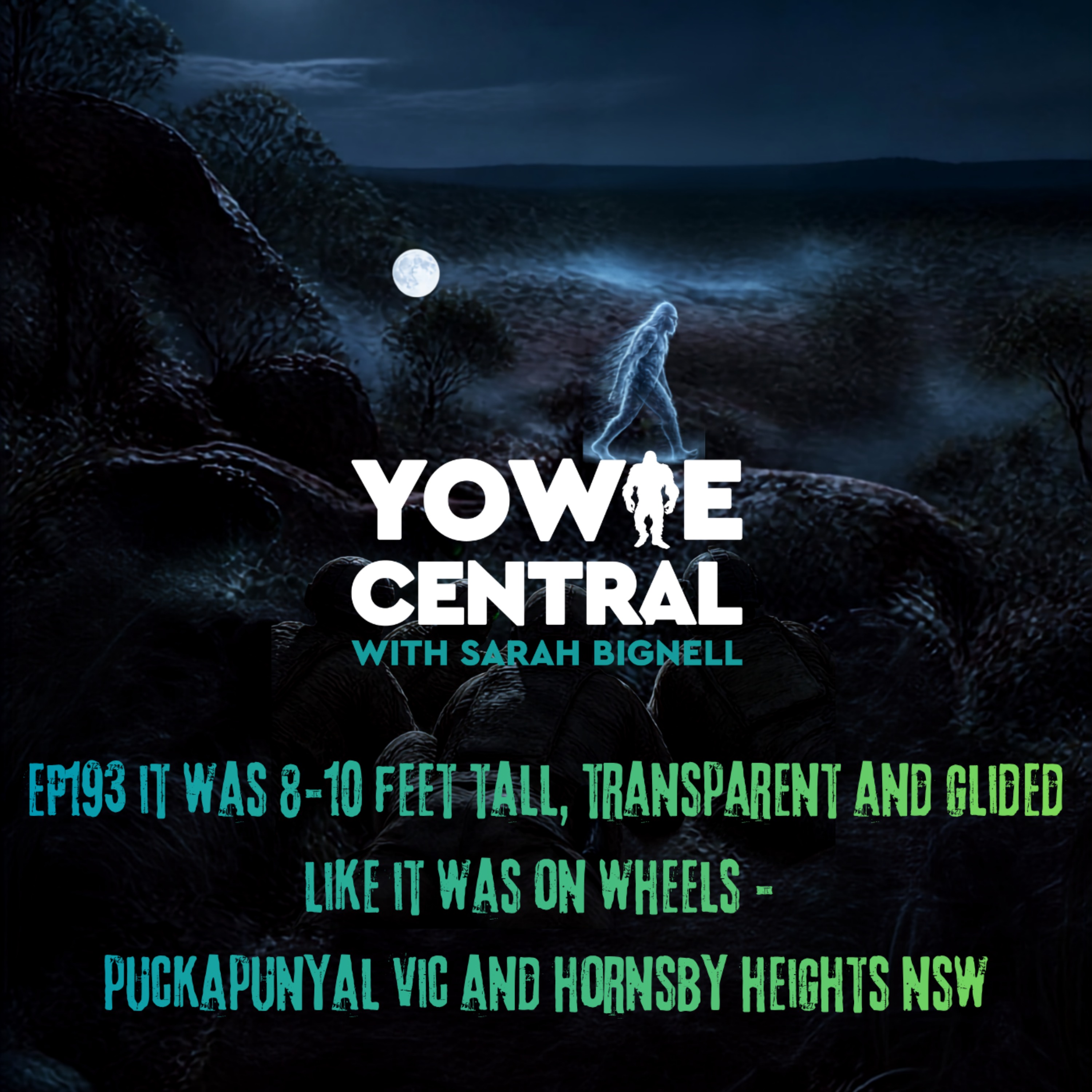 EP193 It Was 8-10 Feet Tall, Transparent and Glided Like It Was on Wheels - Puckapunyal VIC and Hornsby Heights NSW episode artwork
