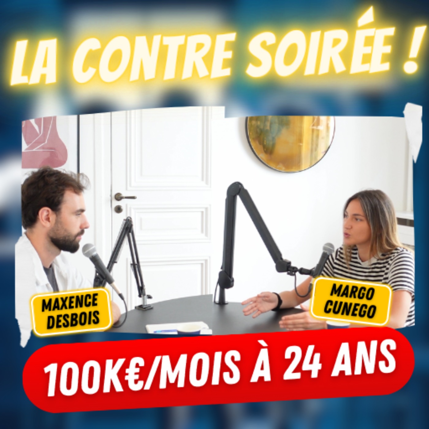 cover art for 100.000€/mois à 24 ans, discussion avec Margo Cunego