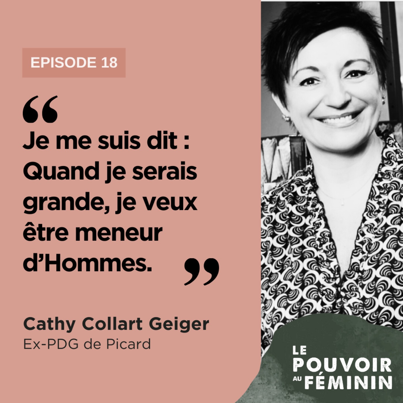 cover art for Cathy Collart Geiger, ex-PDG de Picard - "Je me suis dit : Quand je serai grande, je veux être meneur d'Hommes."